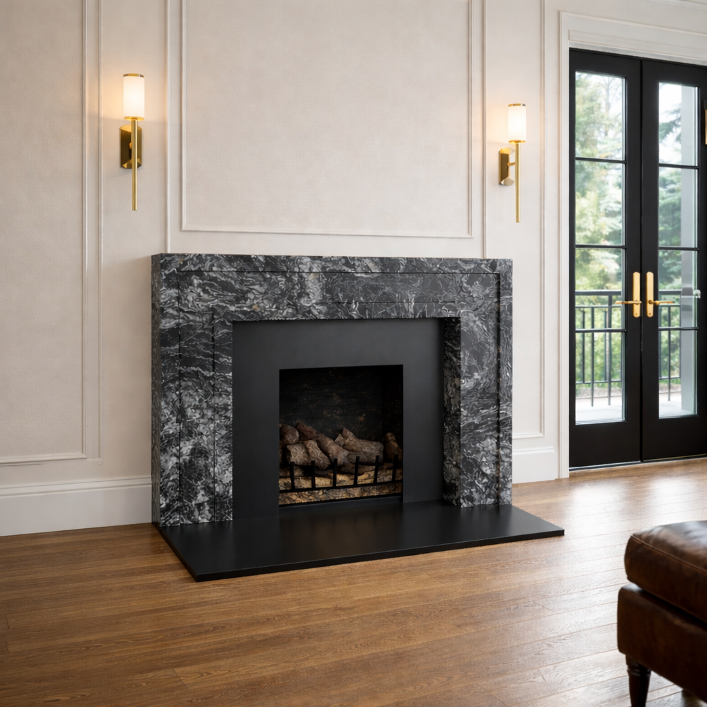 The Hesta Granite Fireplace Surround