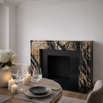 The Ember Granite Fireplace Surround