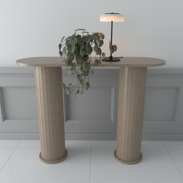 Grecian Quartz Console Table