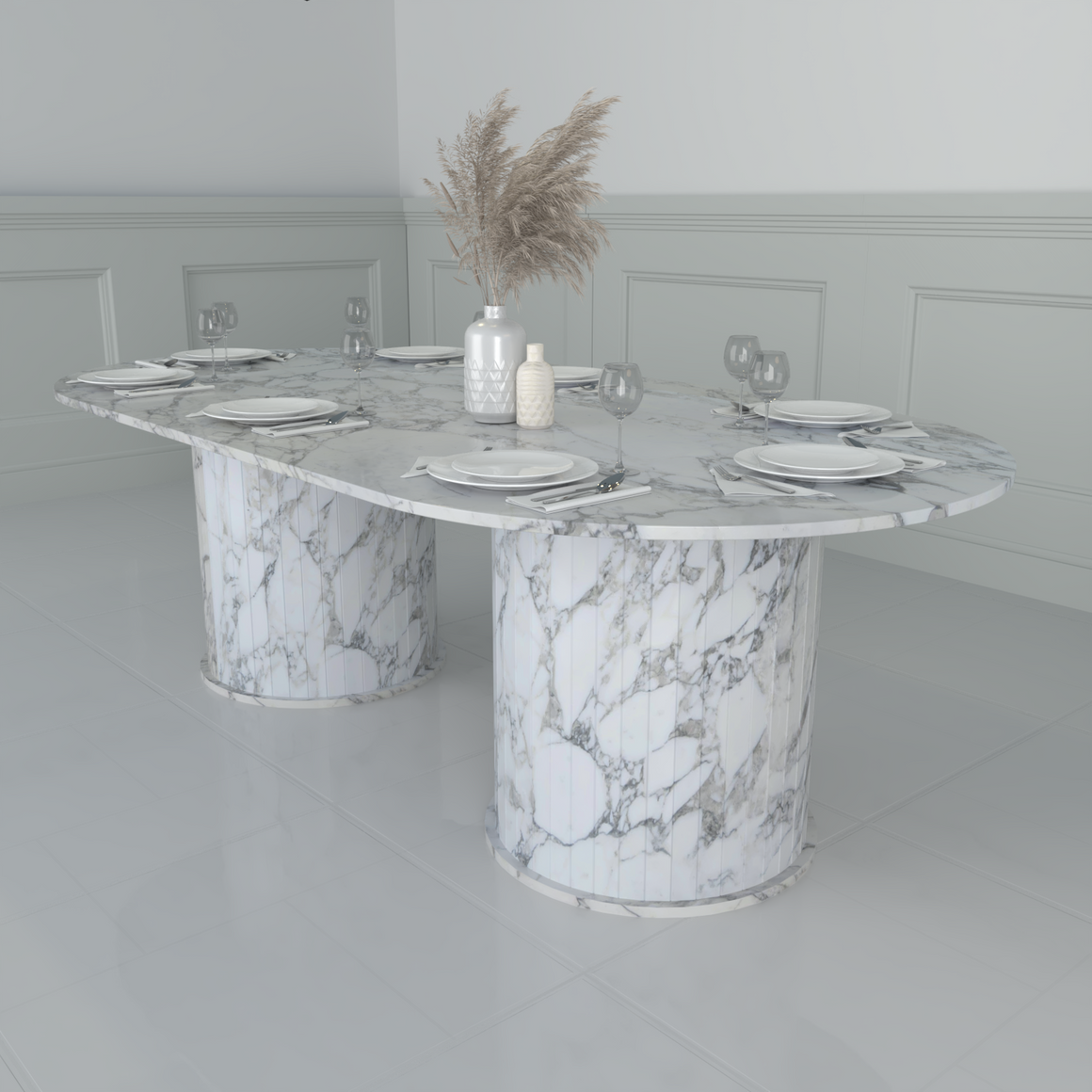 Grecian Marble Dining Table – Steve Bristow Furniture