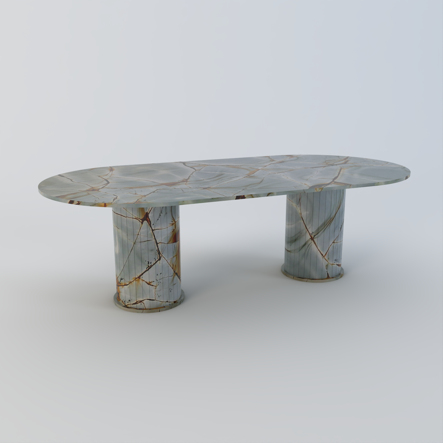 Grecian Marble Dining Table
