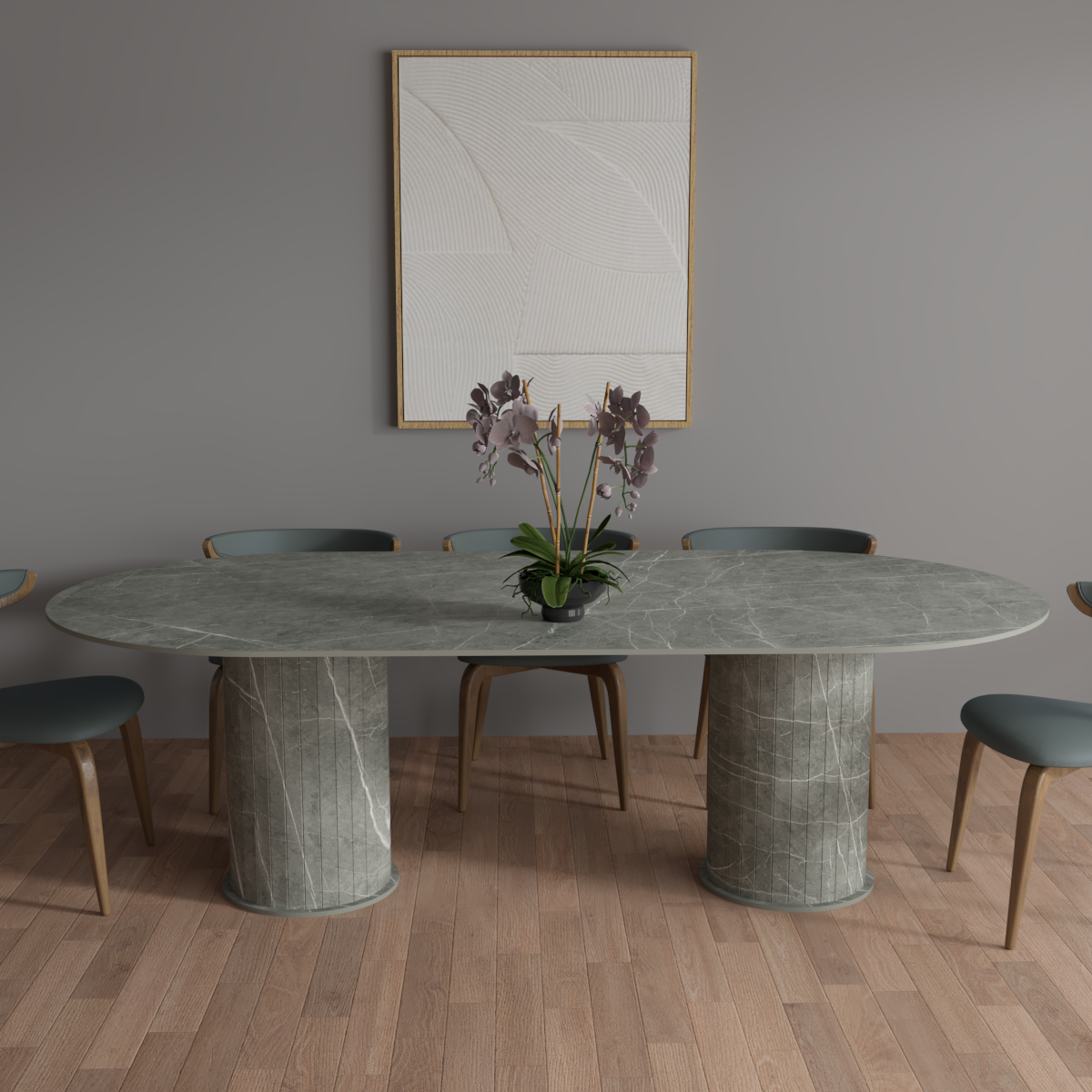 Grecian Sintered Stone Dining Table
