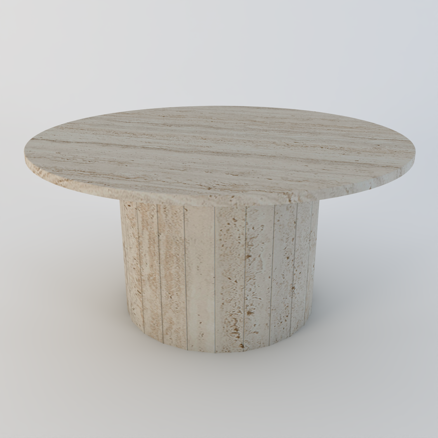 Grecian Travertine Coffee Table