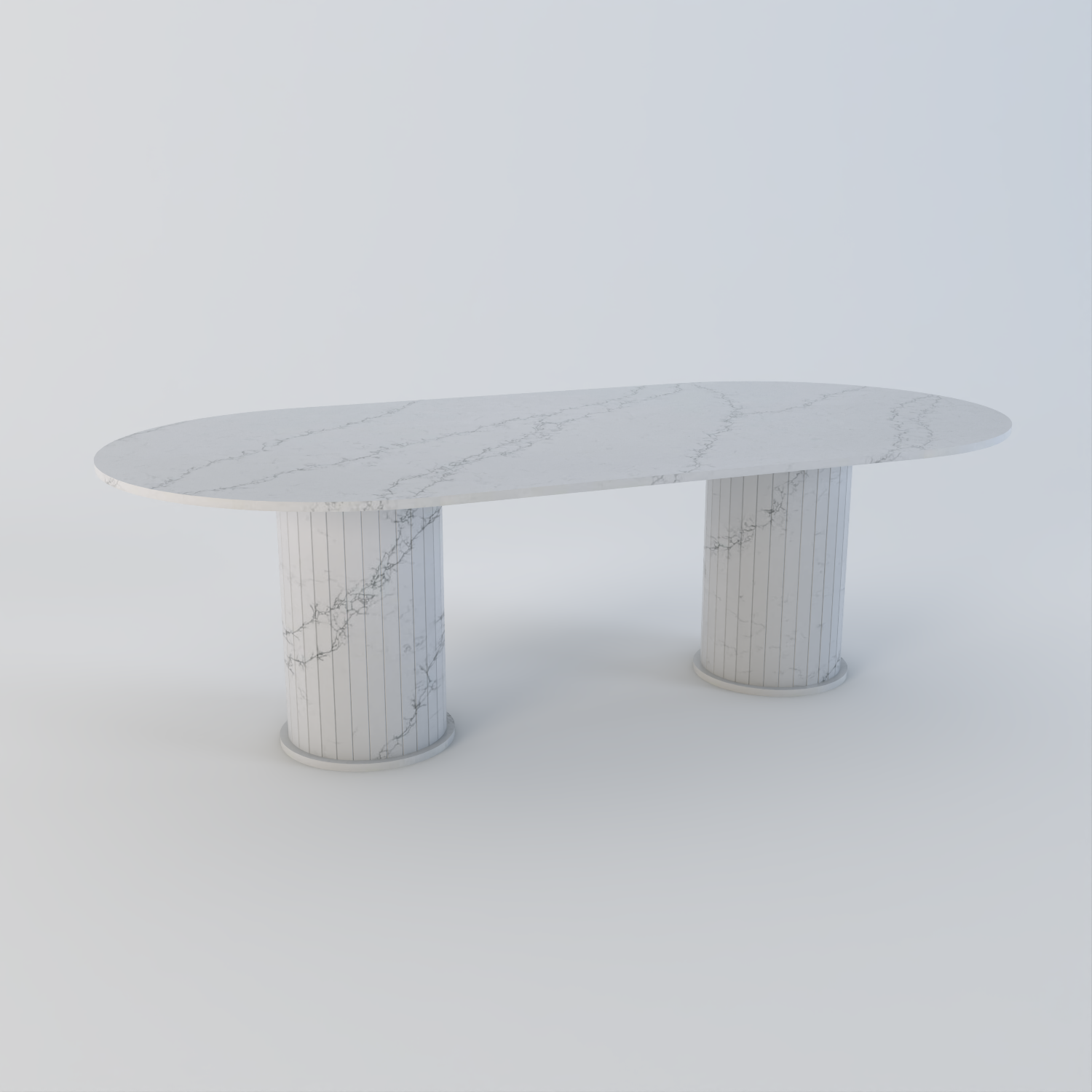 Grecian Quartz Dining Table
