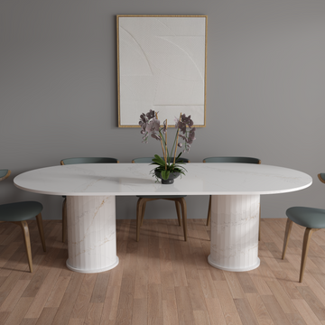 Grecian Quartz Dining Table