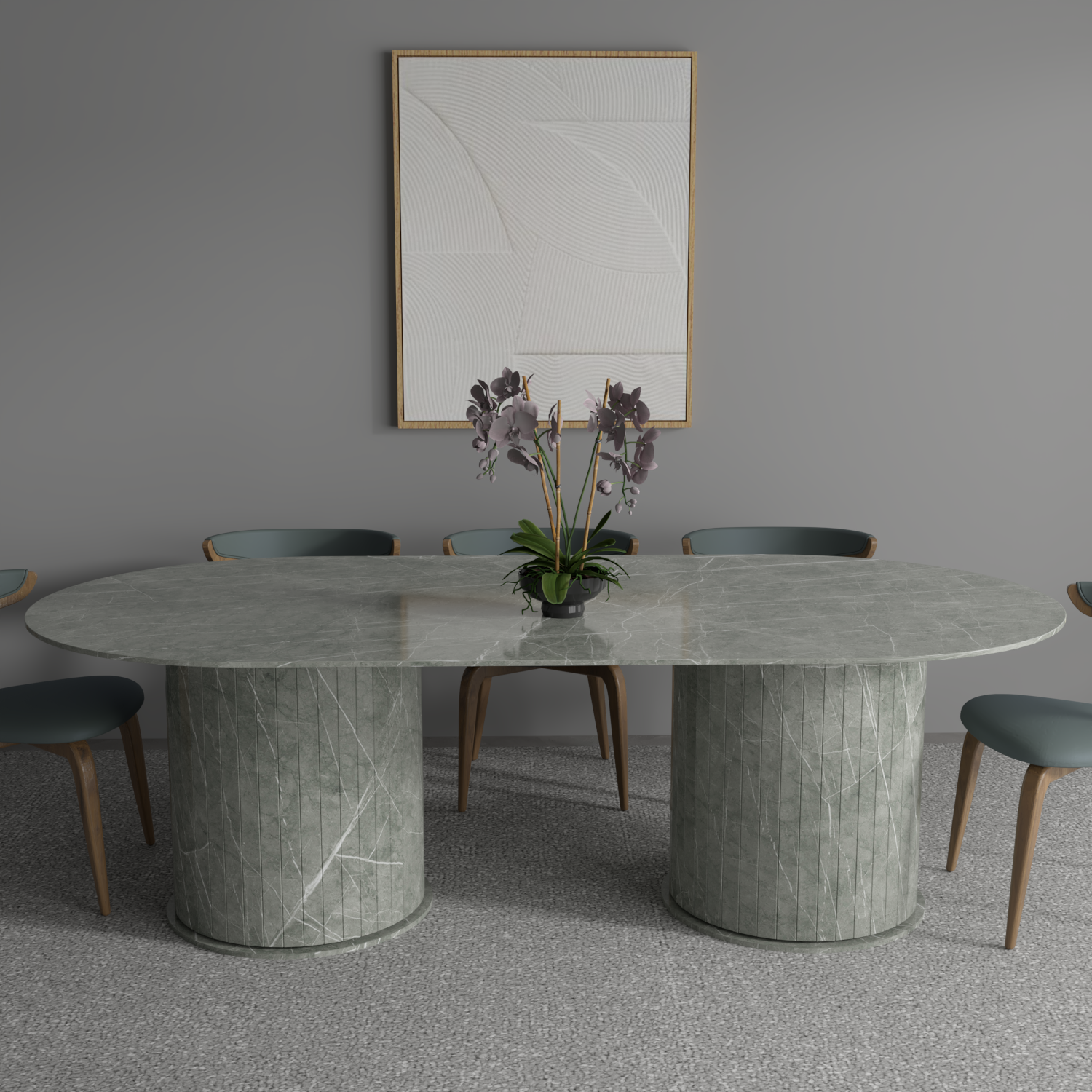 Grecian Sintered Stone Dining Table