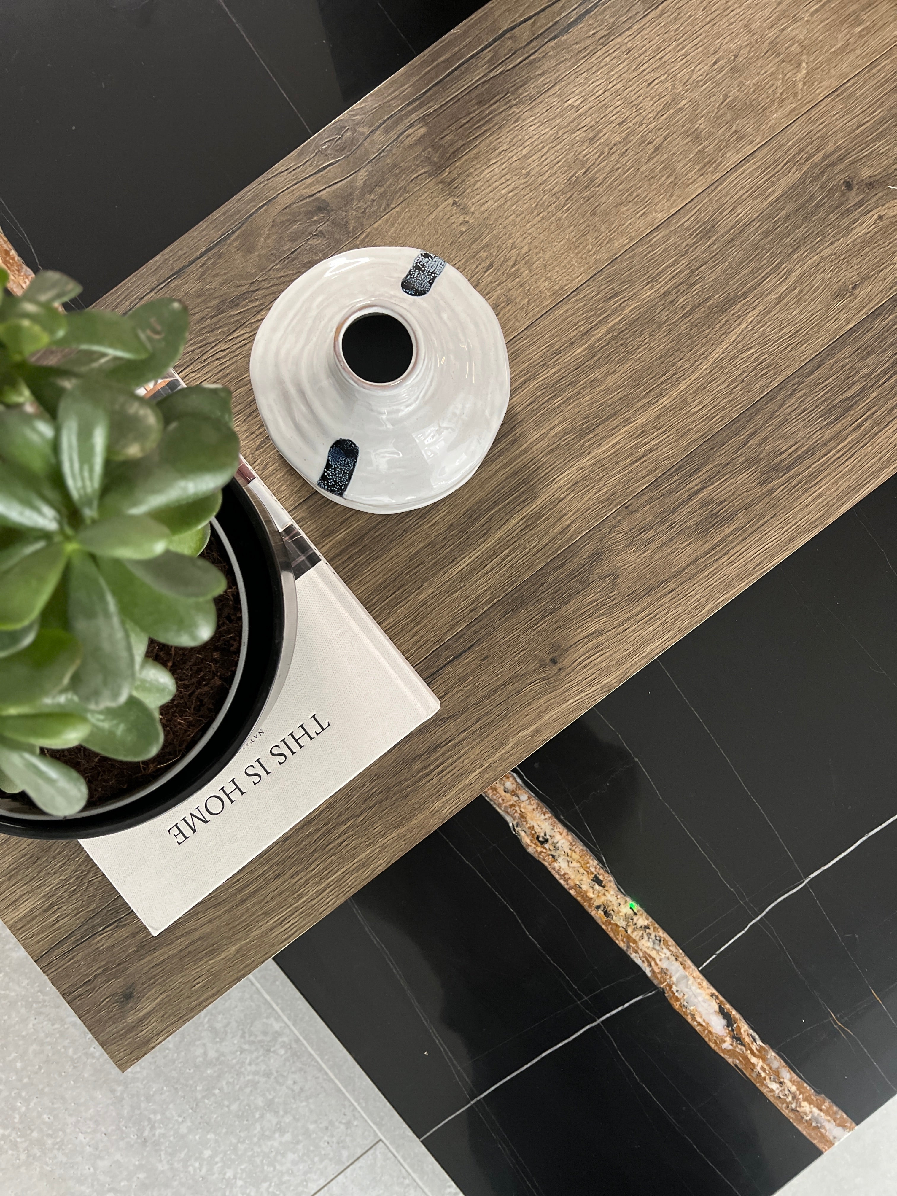 Chateau Rustique Coffee Table - Sahara Noir Marble