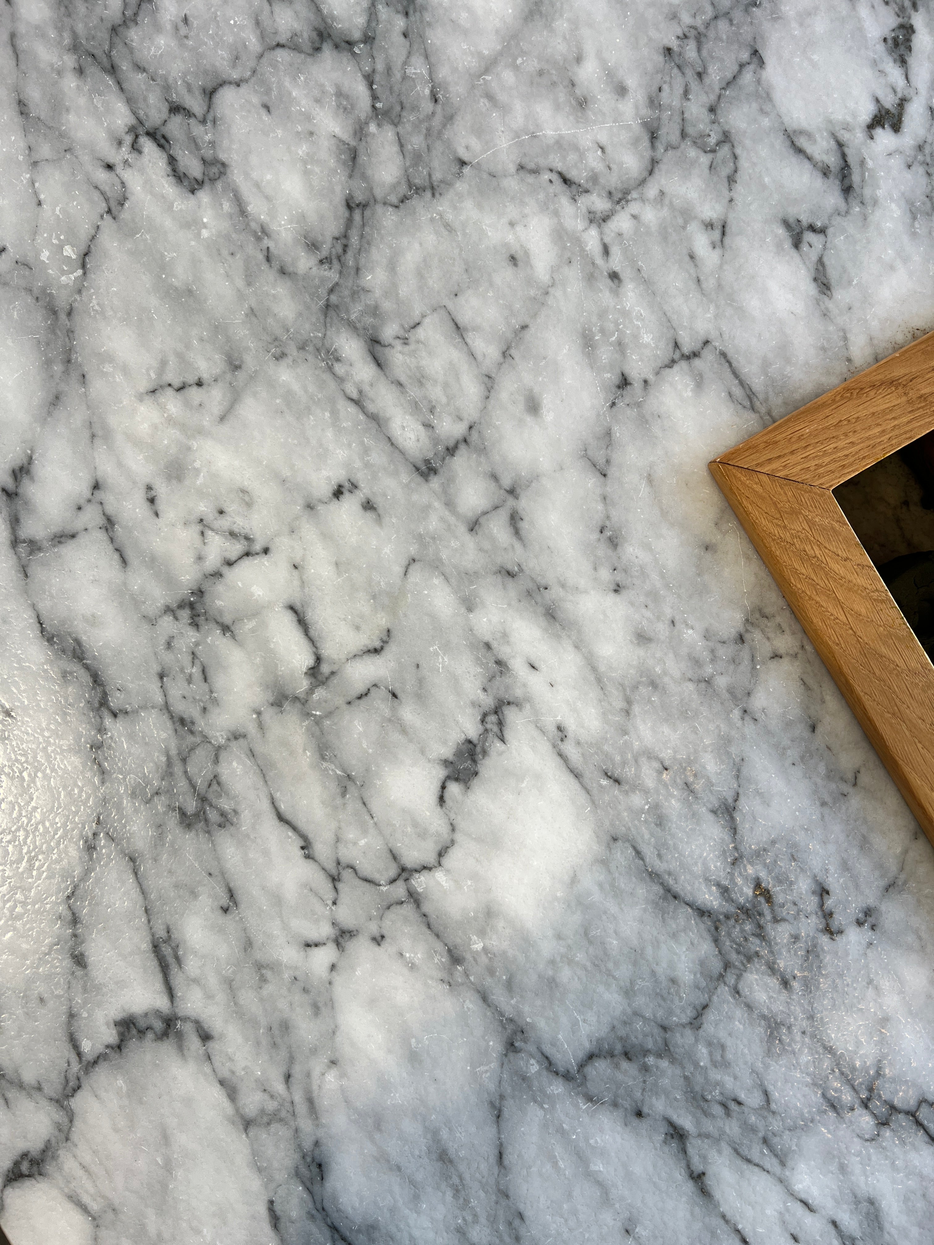 Roma Dining Table - Bianca Eclipsia Marble (Caressed)
