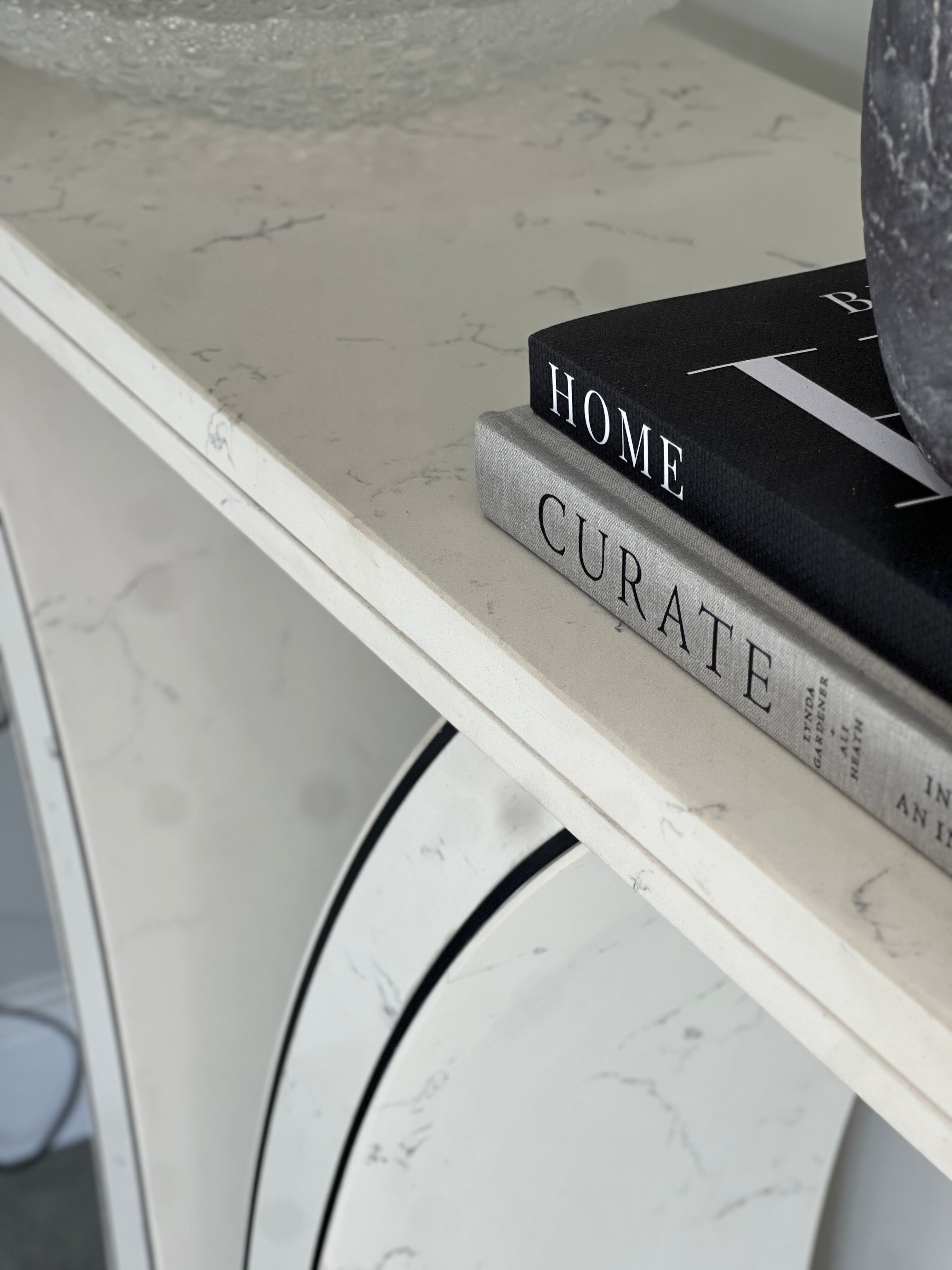 Verona Console - Ammonite Carrara