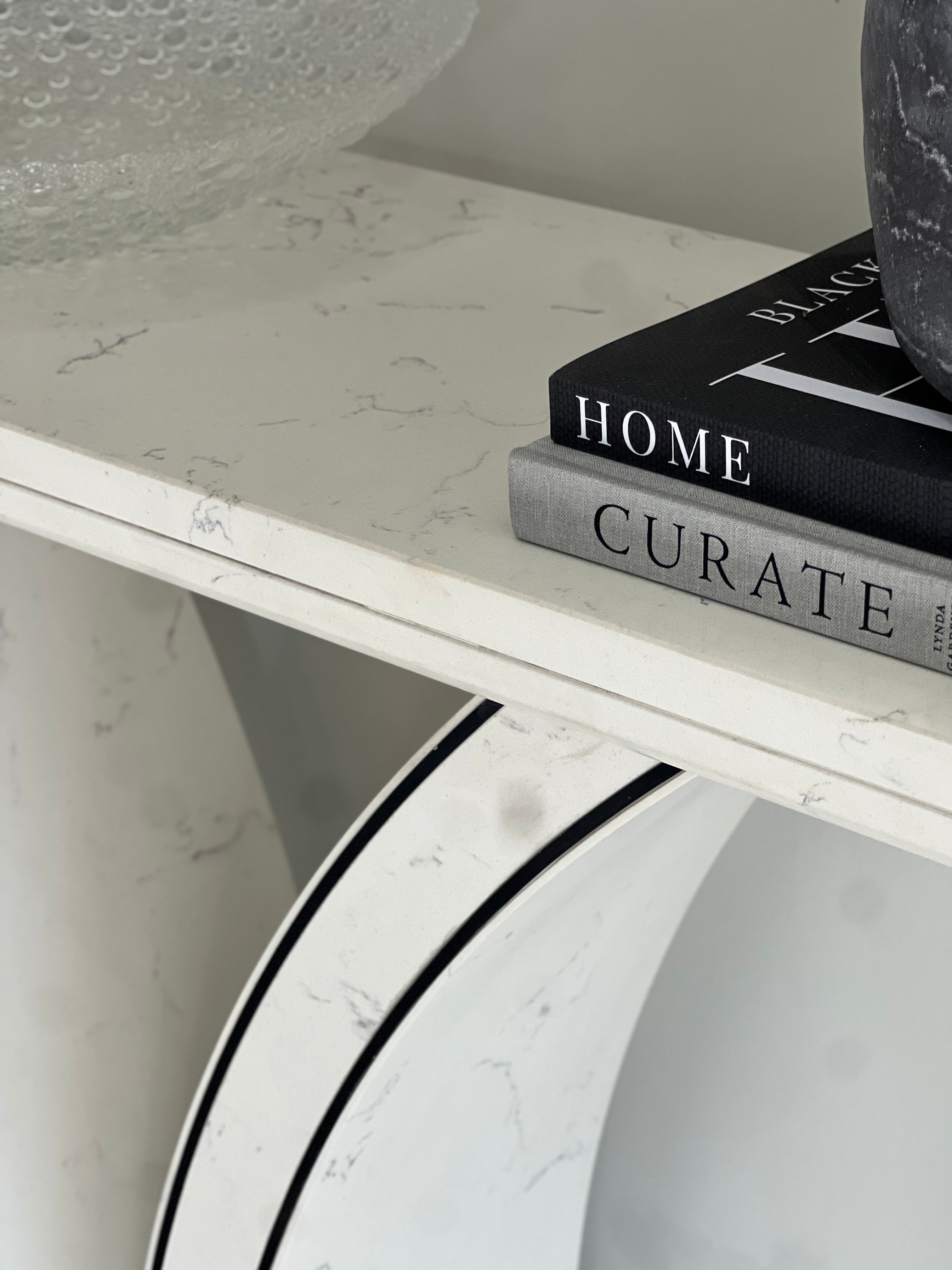 Verona Console - Ammonite Carrara