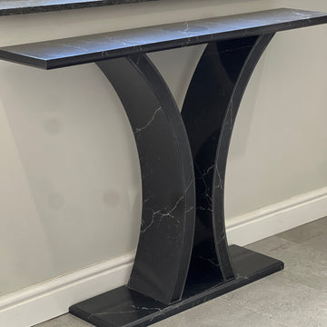 Verona Console - Quartzform Planet Pluto Quartz