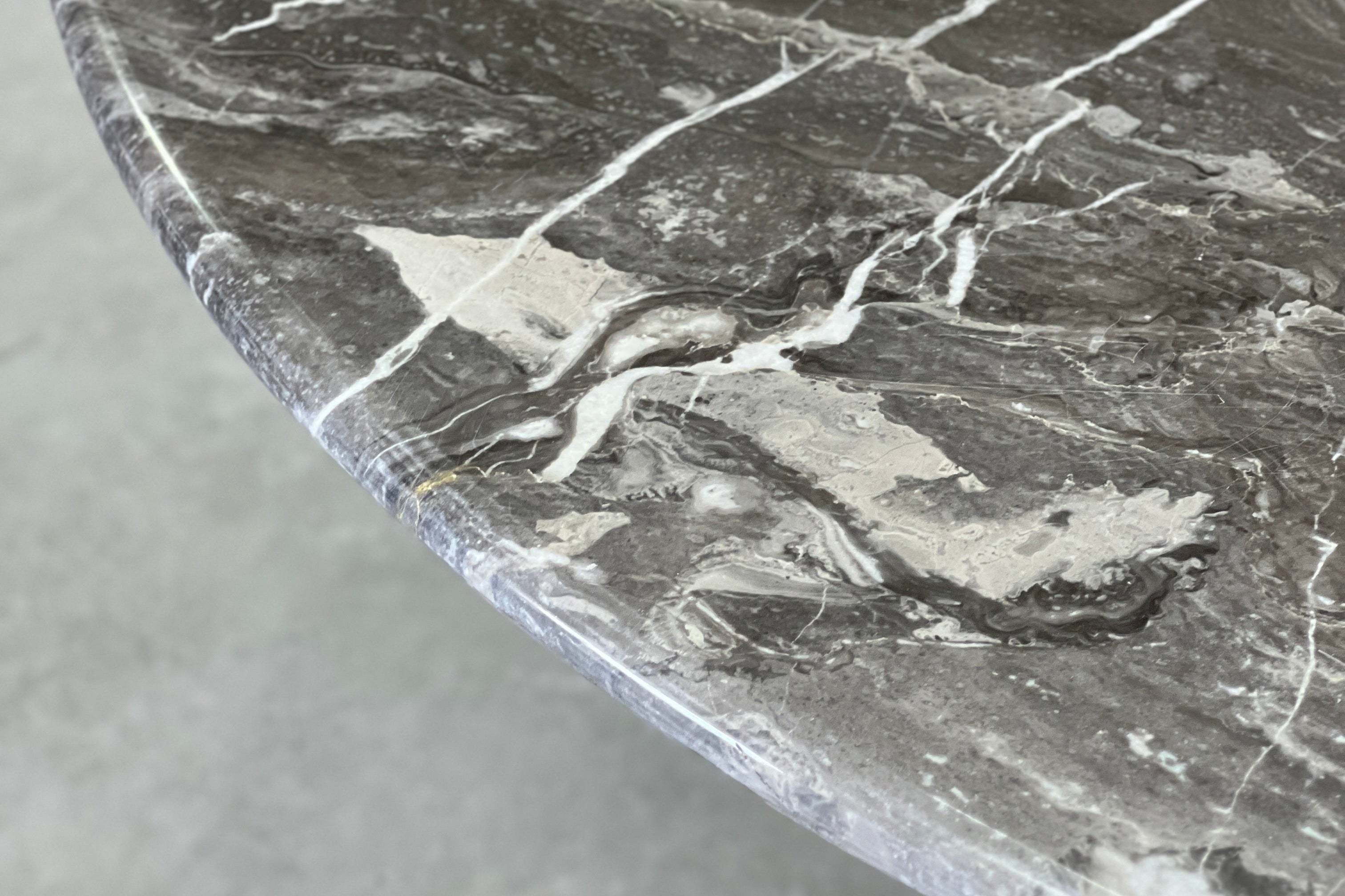 Silhouette Dining Table - Orobico Grigio Marble