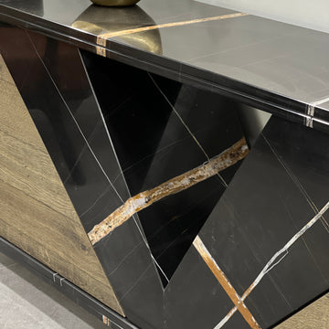 Vittoria Sideboard - Sahara Noir Marble