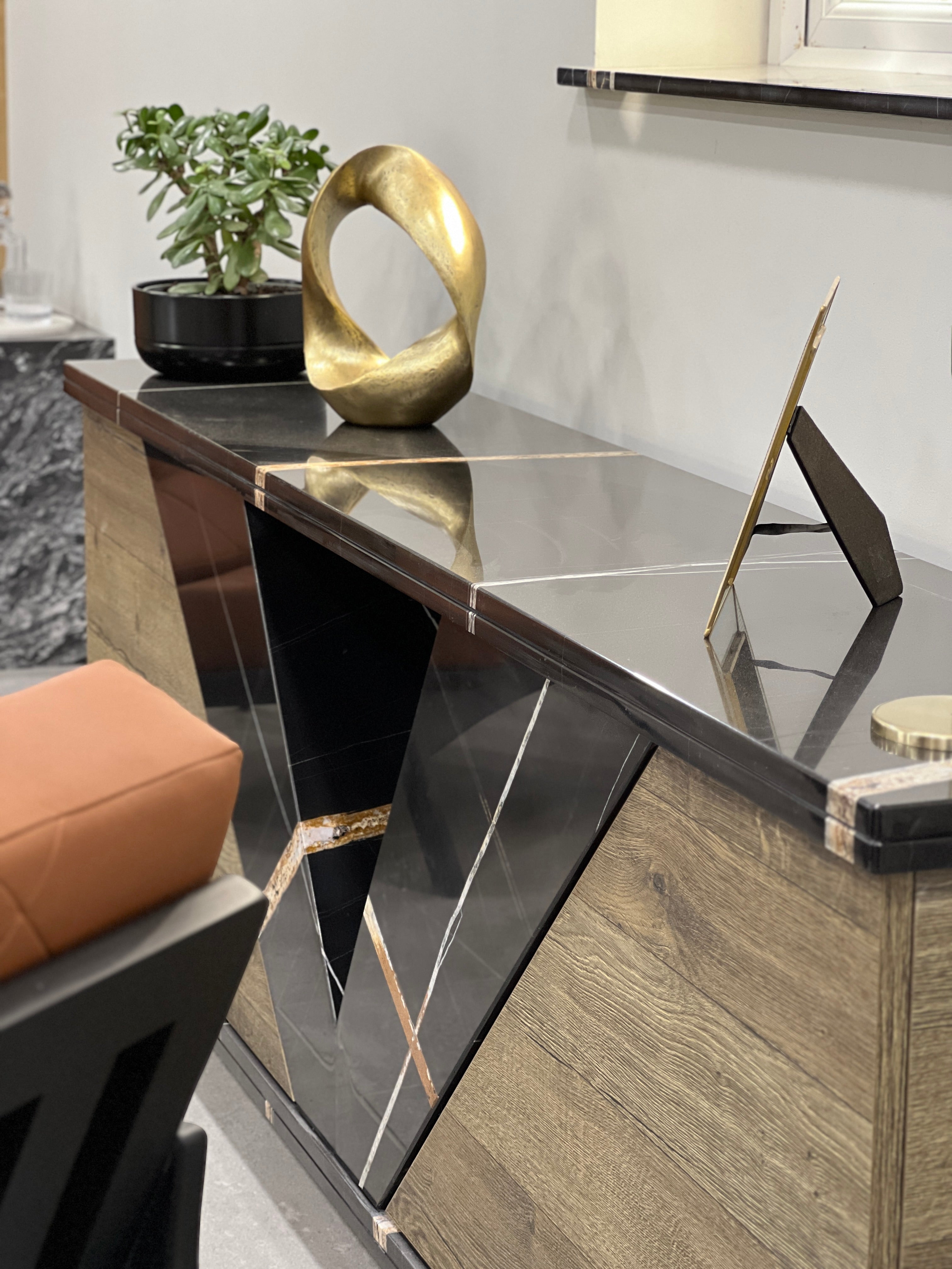 Vittoria Sideboard - Sahara Noir Marble