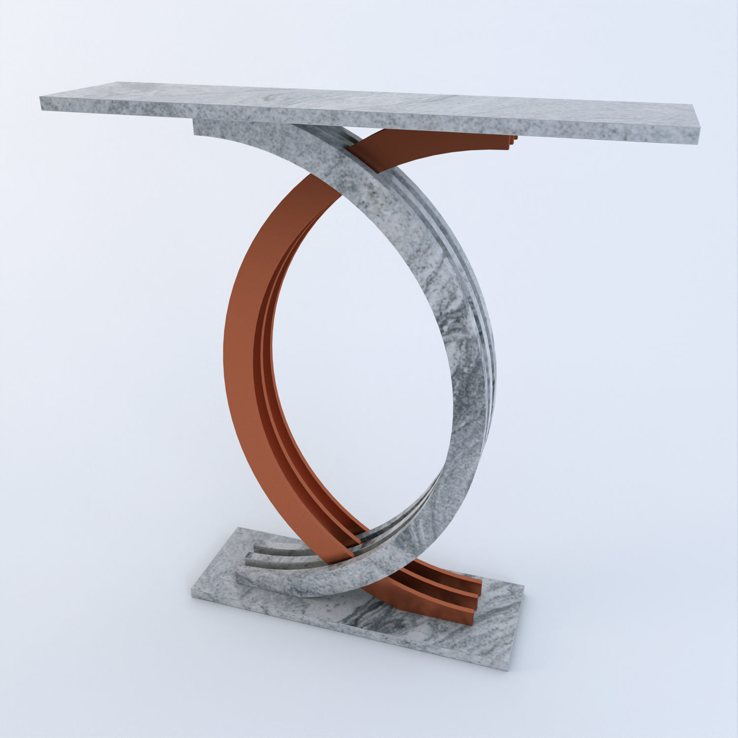Legato Granite Console Table