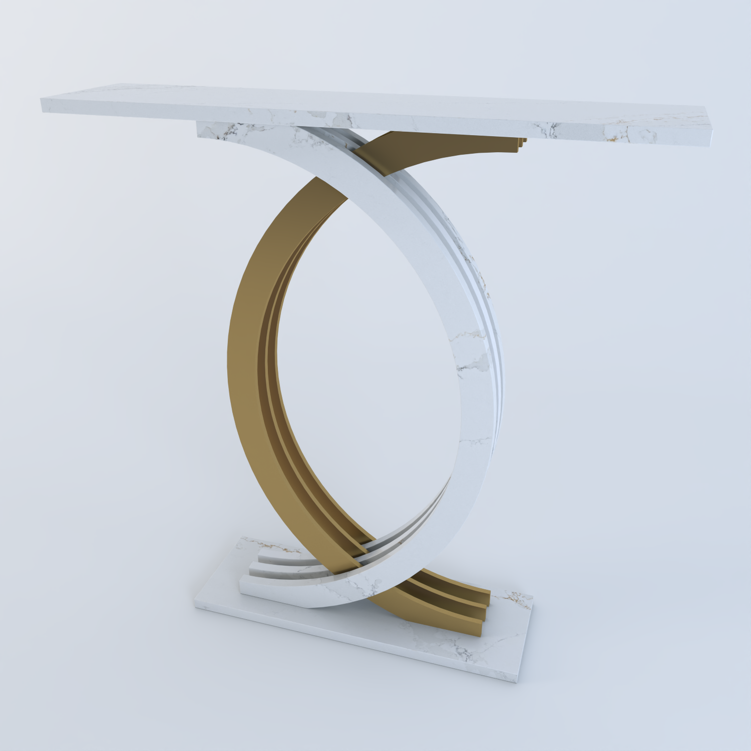 Legato Quartz Console Table