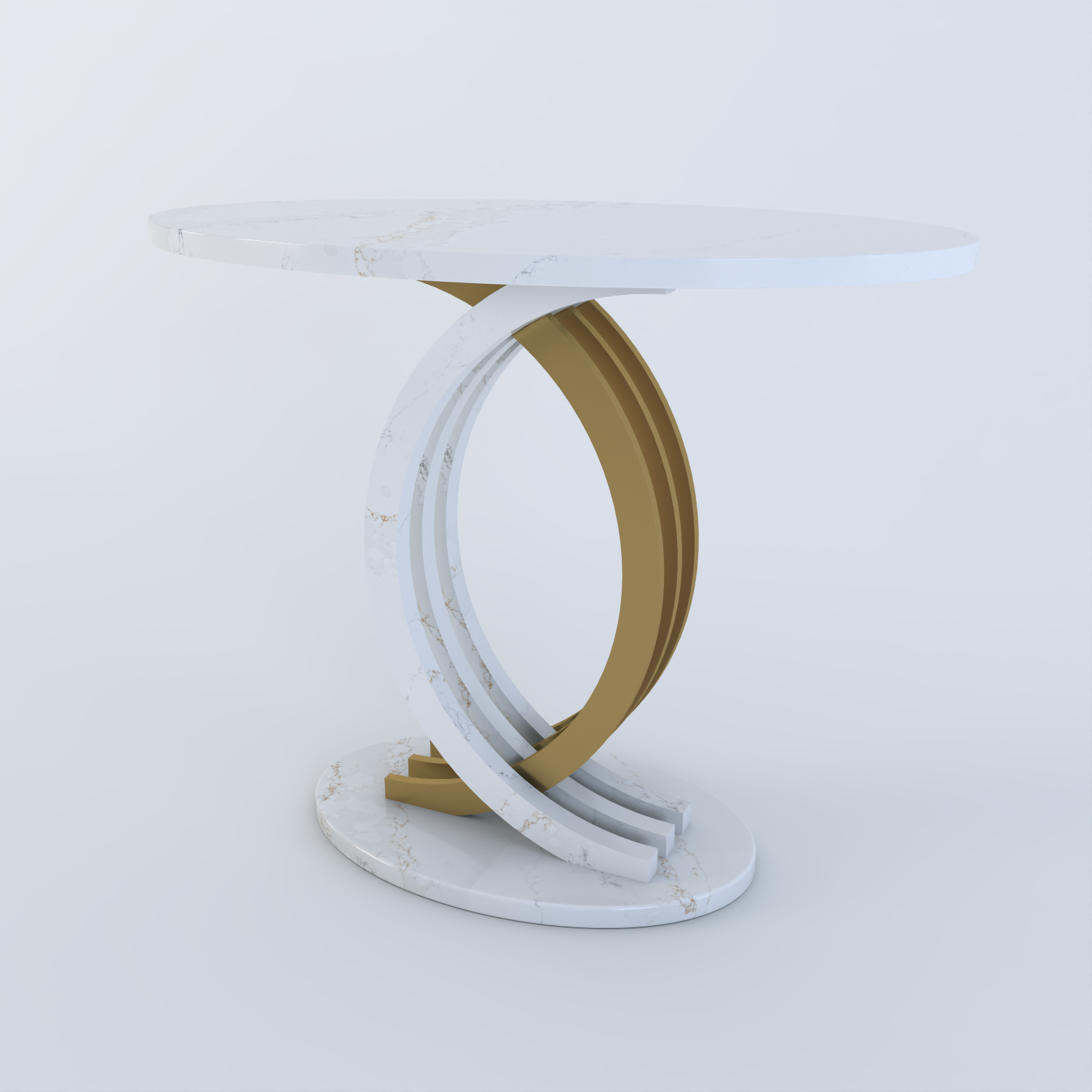 Legato Quartz Side Table
