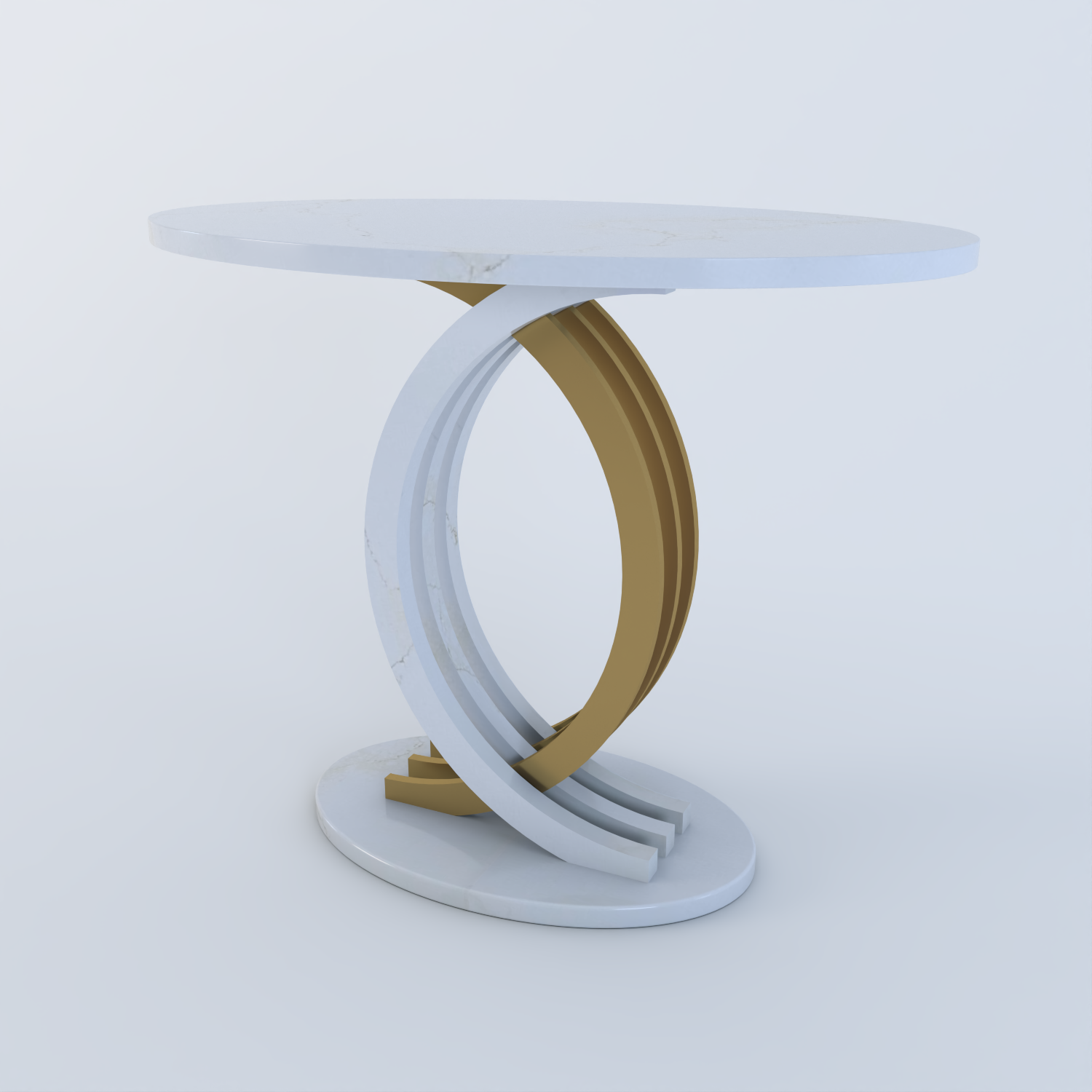 Legato Quartz Side Table