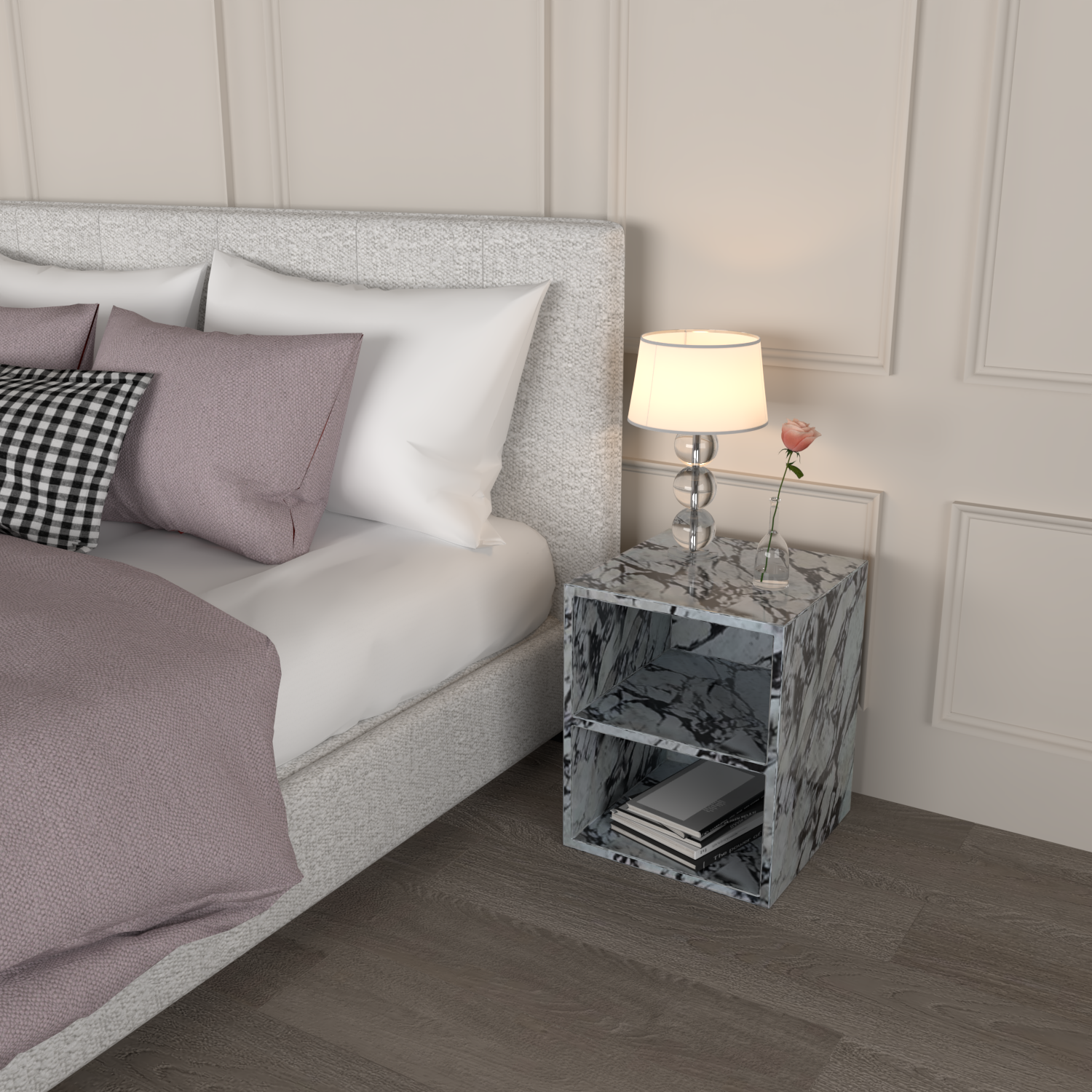 Luna Marble Side Table