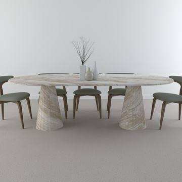 Lusso Marble Dining Table