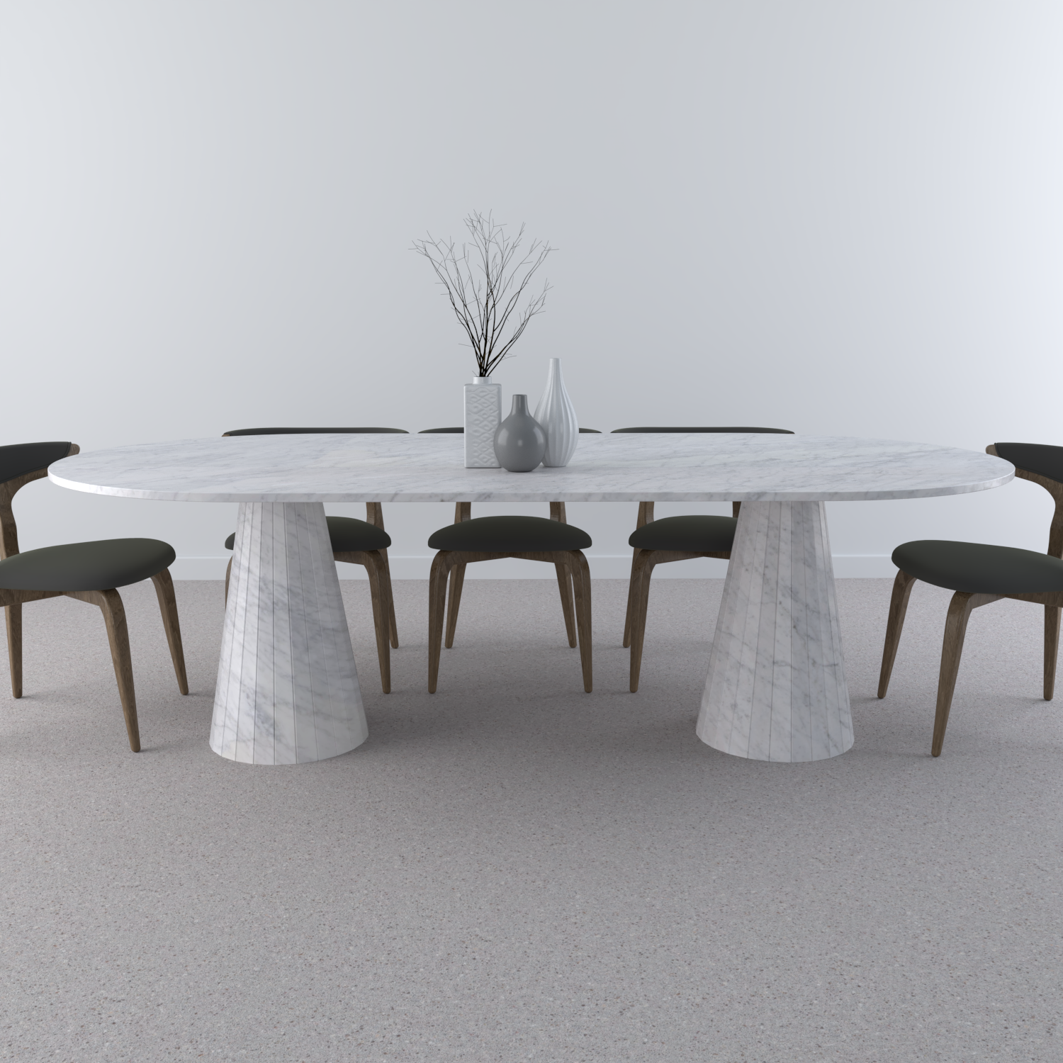 Lusso Marble Dining Table