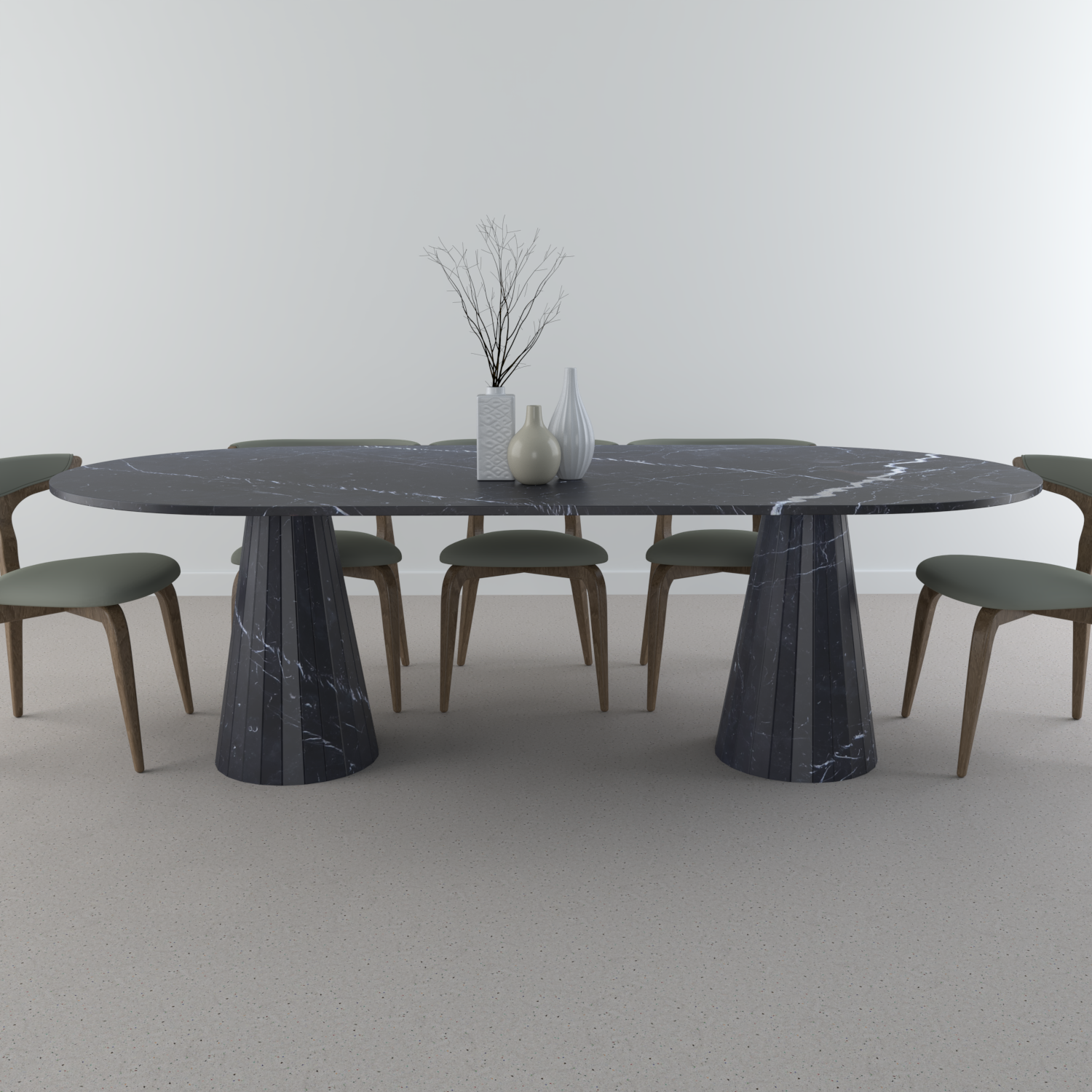 Lusso Marble Dining Table