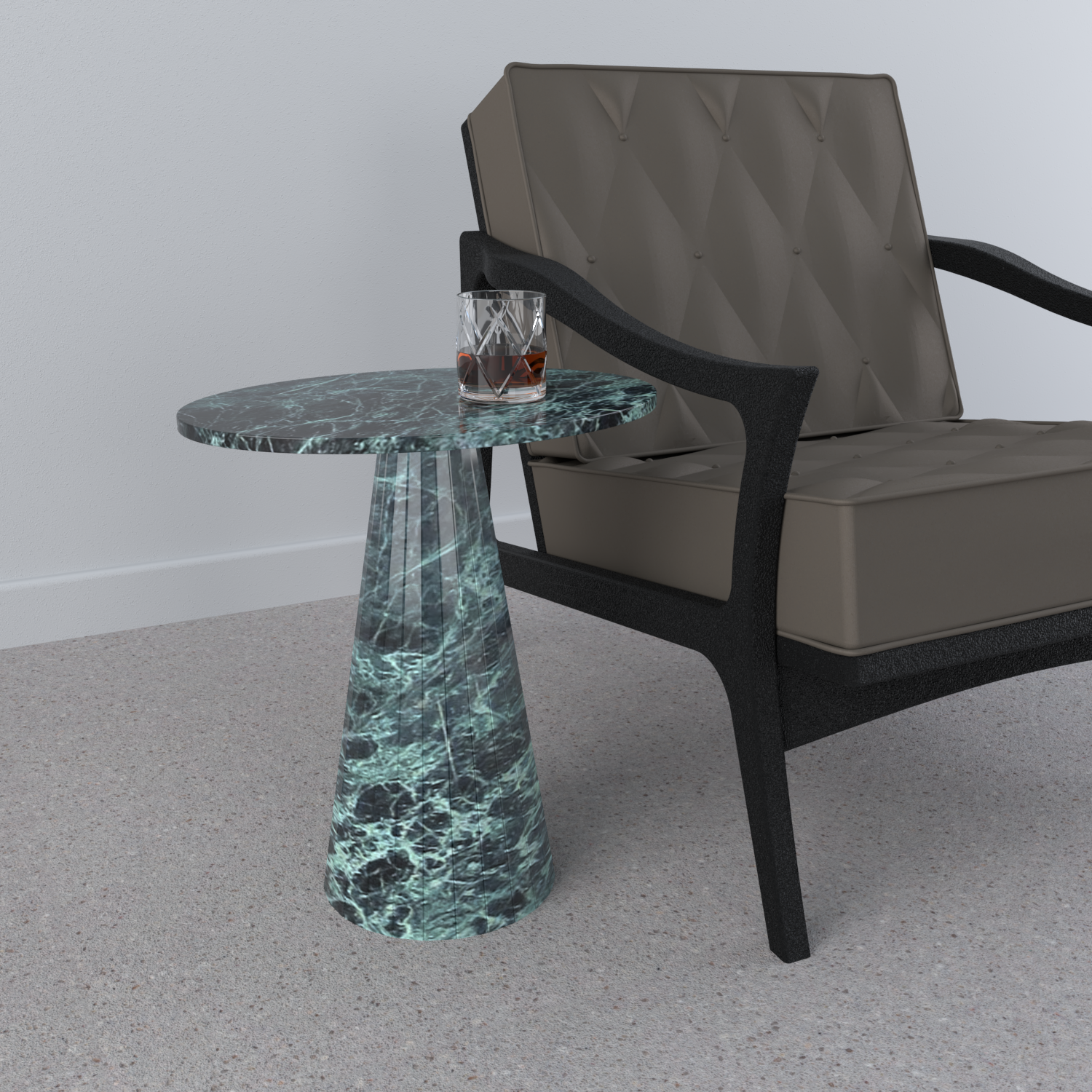Lusso Marble Side Table