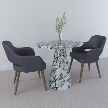 Lusso Small Marble Dining Table