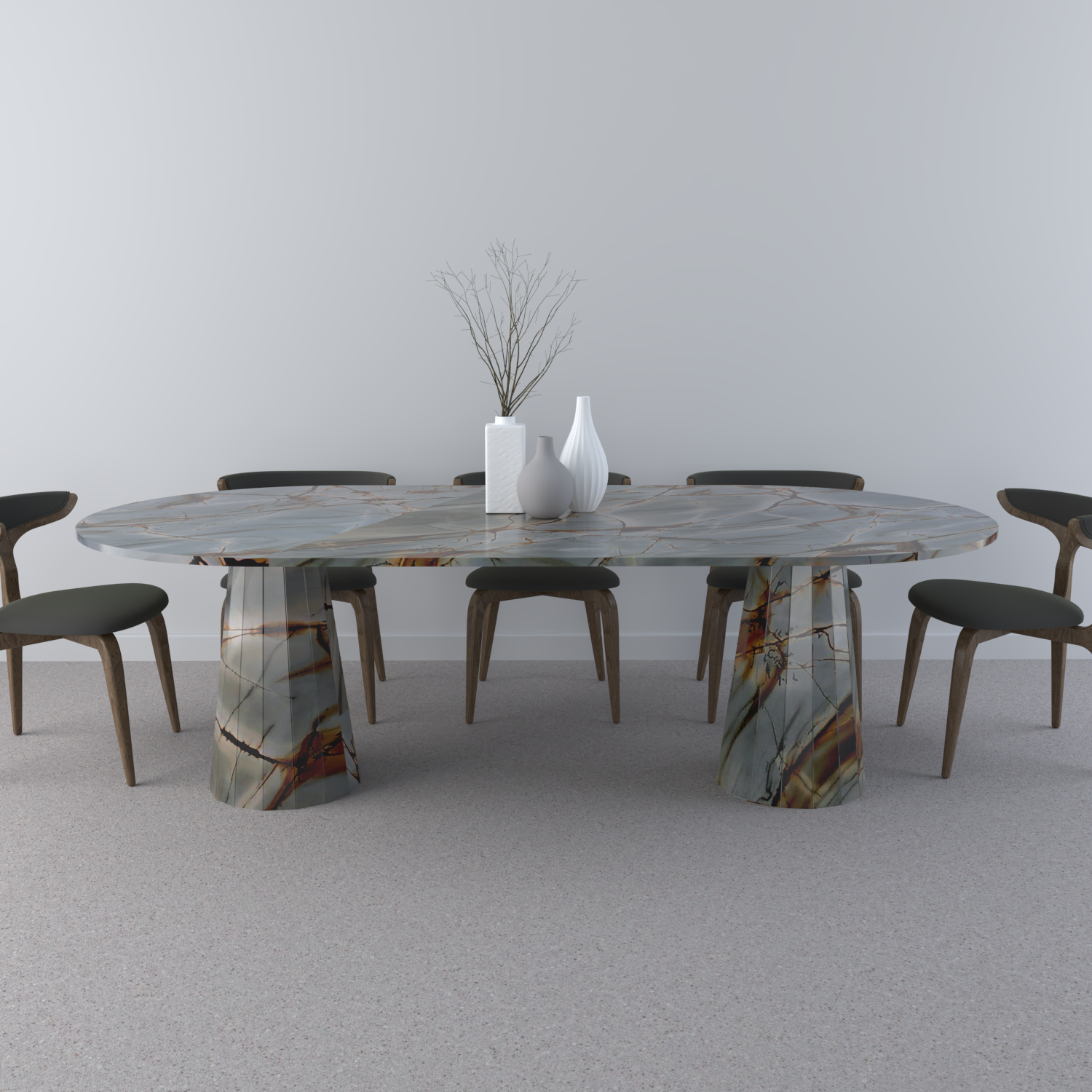 Lusso Marble Dining Table