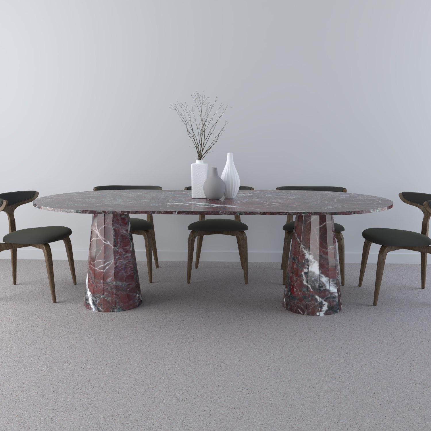 Lusso Marble Dining Table