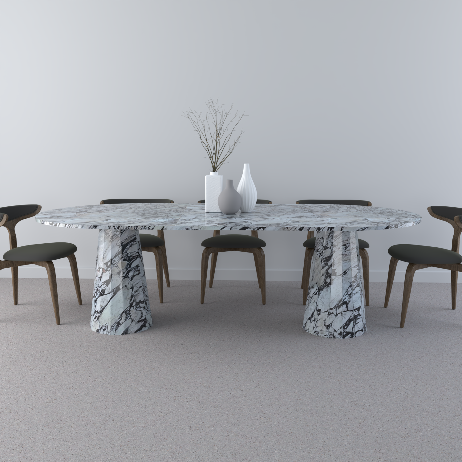 Lusso Marble Dining Table