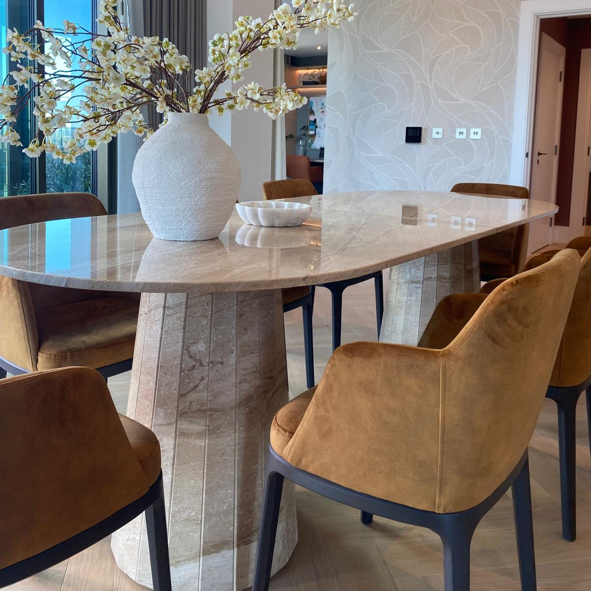 Lusso Marble Dining Table