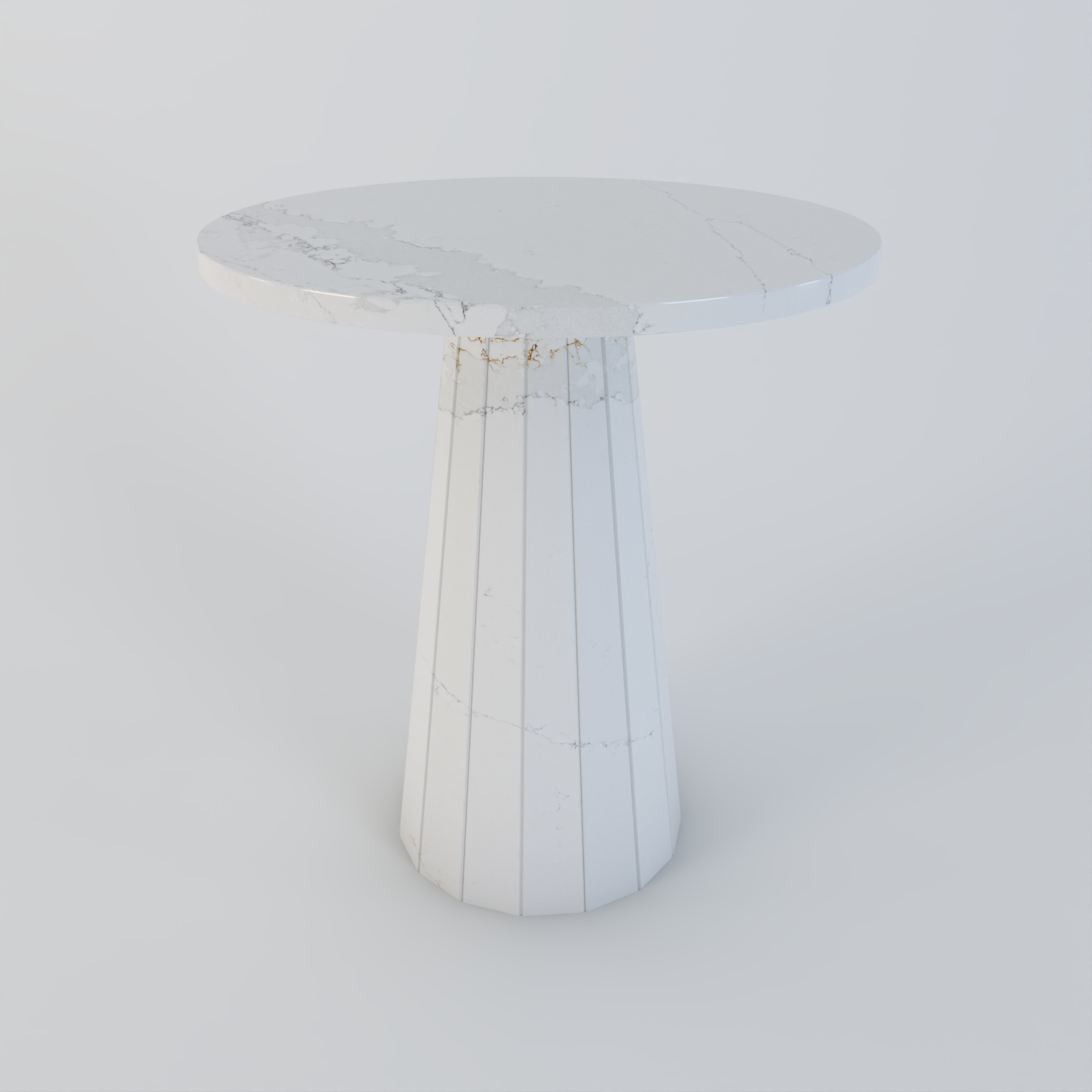 Lusso Quartz Side Table