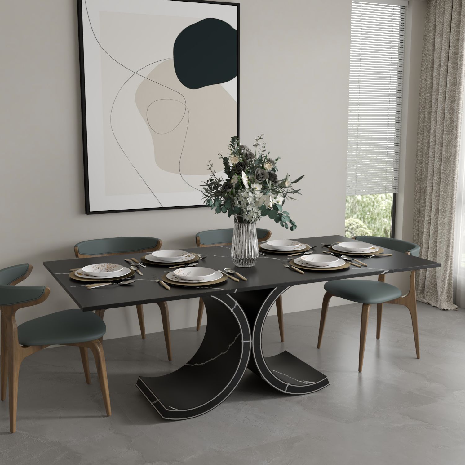 Maranello Quartz Dining Table