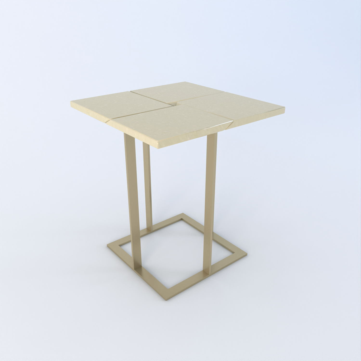 Oslo Quartz Side Table