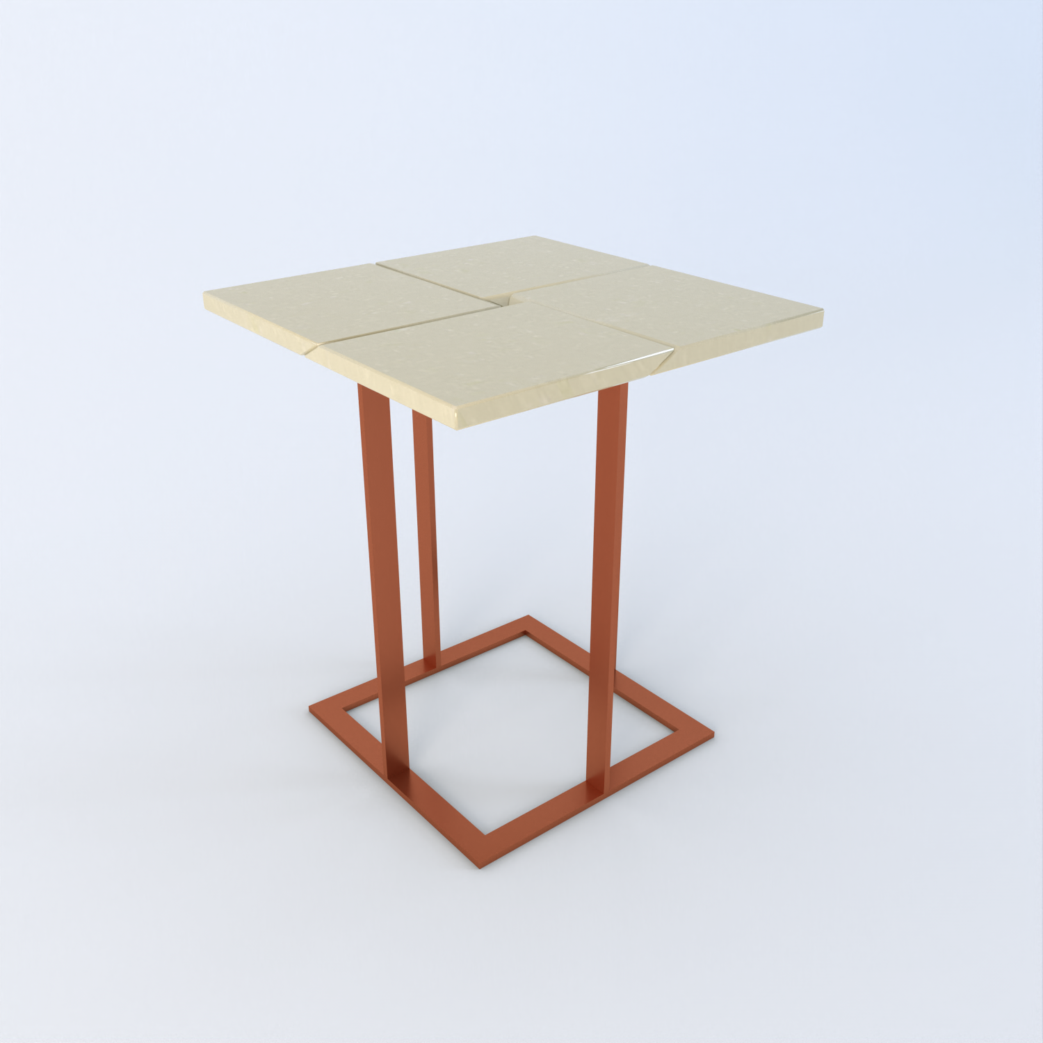 Oslo Quartz Side Table