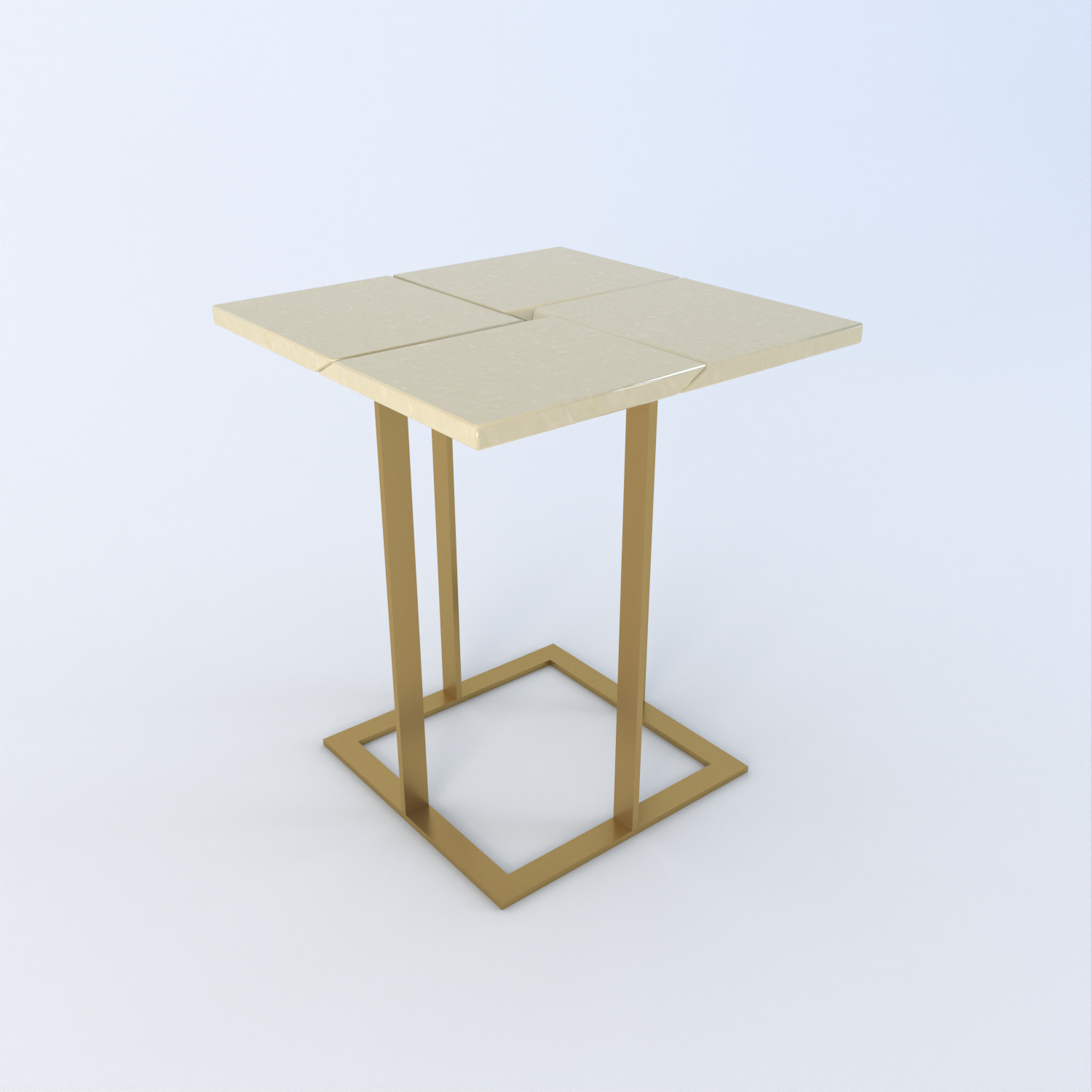 Oslo Quartz Side Table
