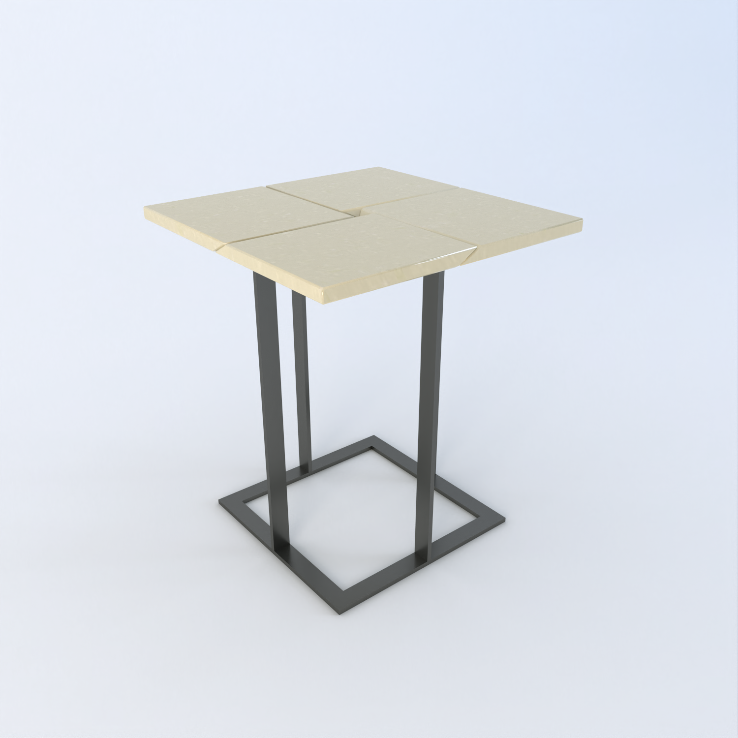 Oslo Quartz Side Table