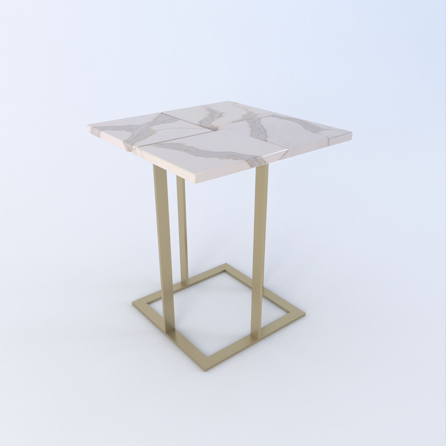 Oslo Quartz Side Table