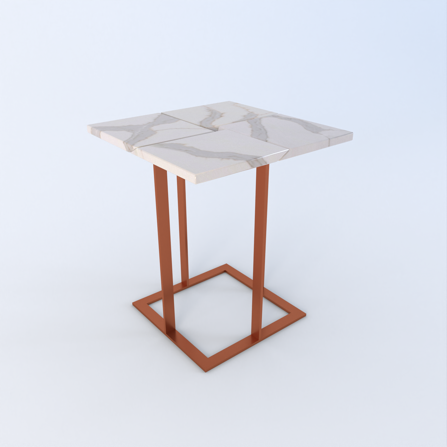 Oslo Quartz Side Table