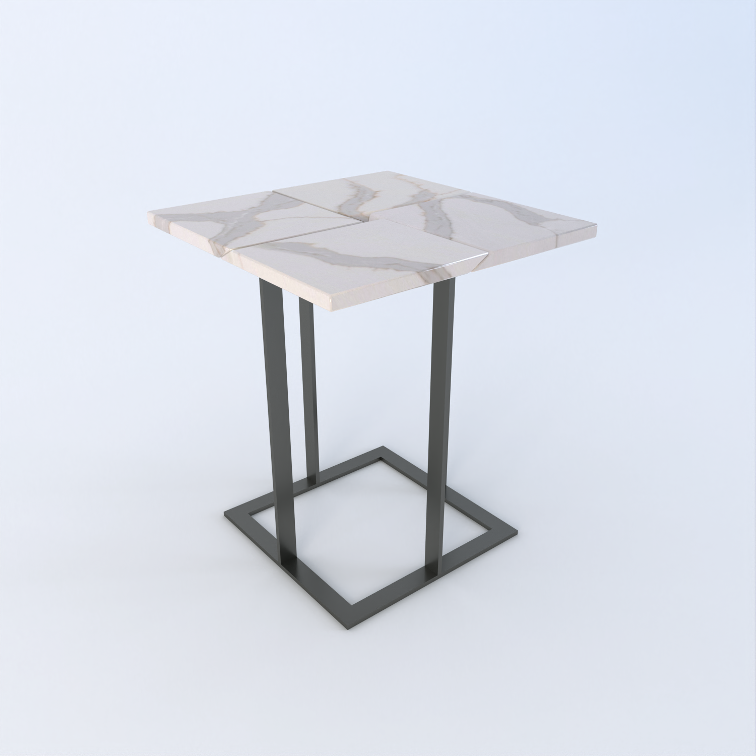 Oslo Quartz Side Table