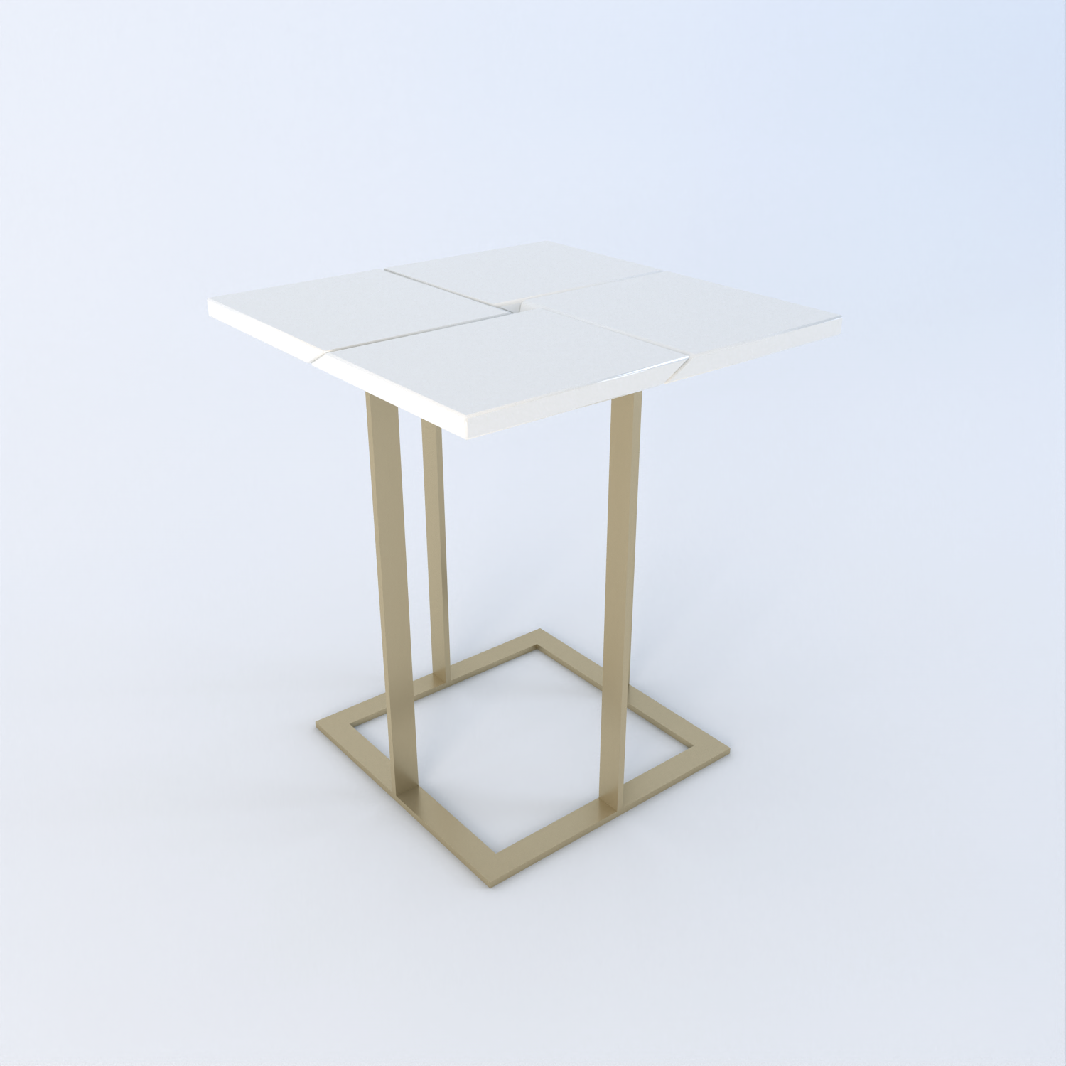 Oslo Quartz Side Table