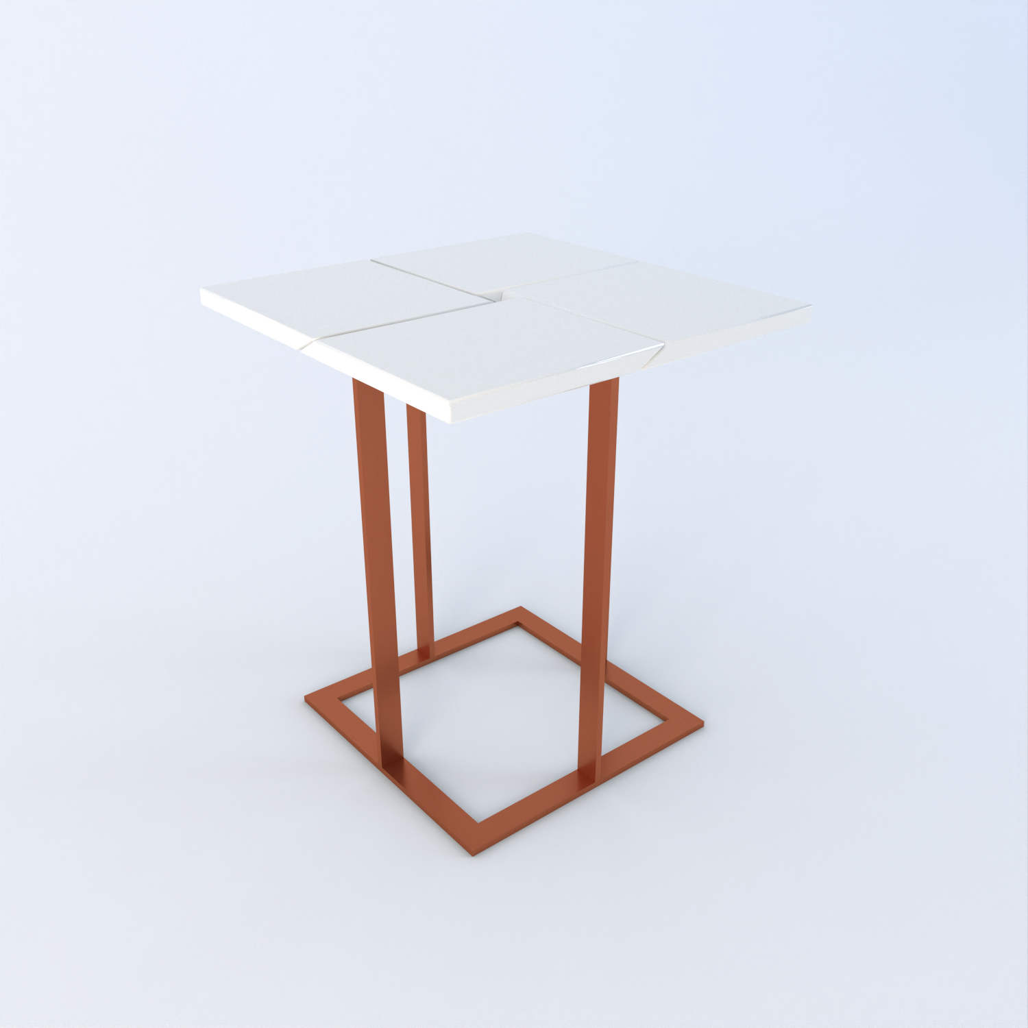 Oslo Quartz Side Table