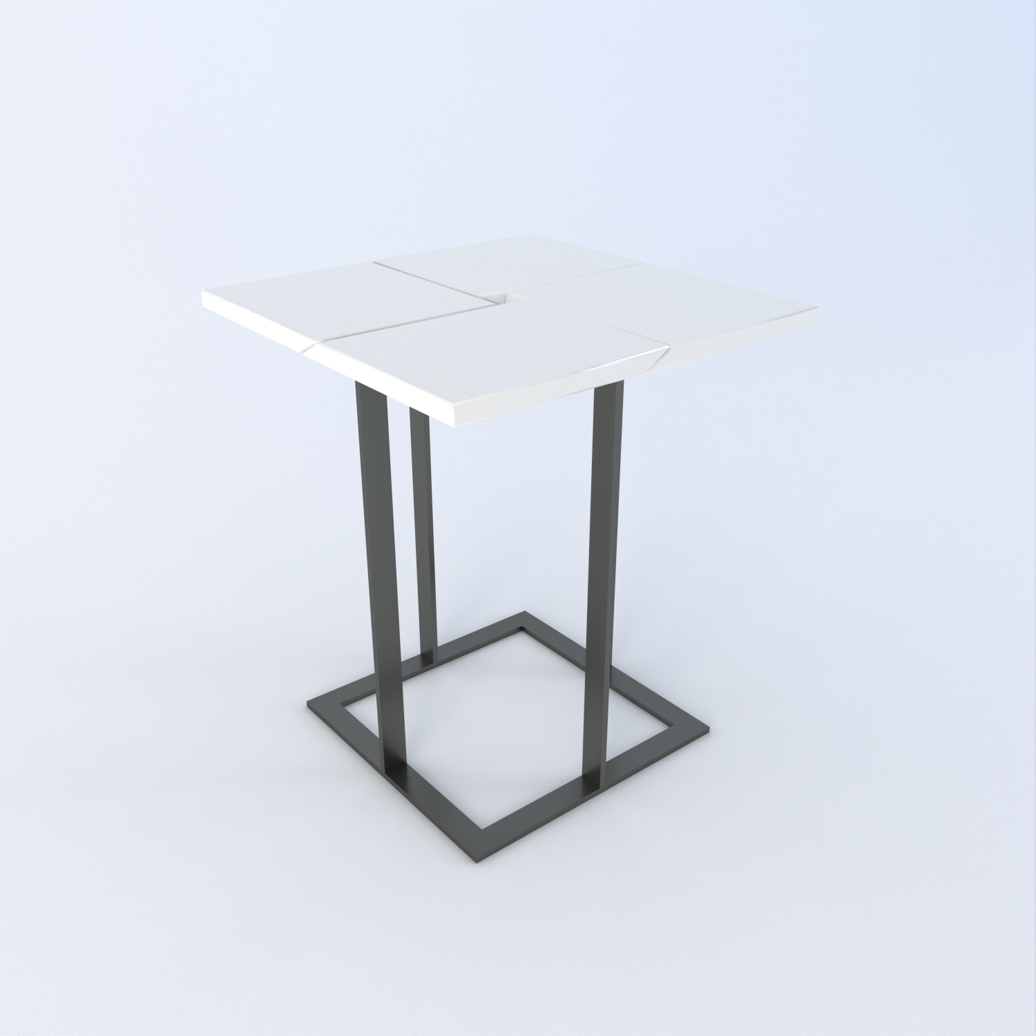 Oslo Quartz Side Table