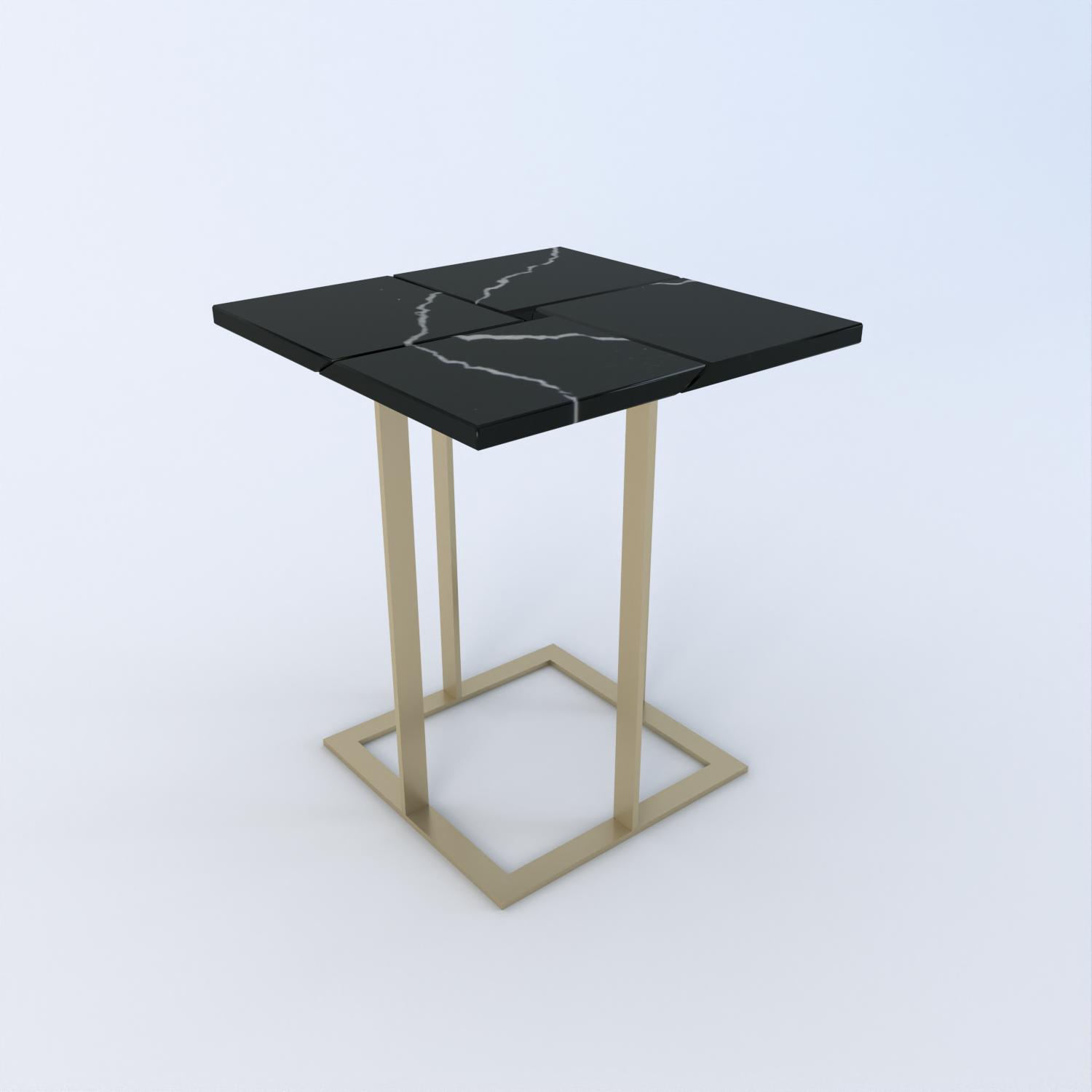 Oslo Quartz Side Table