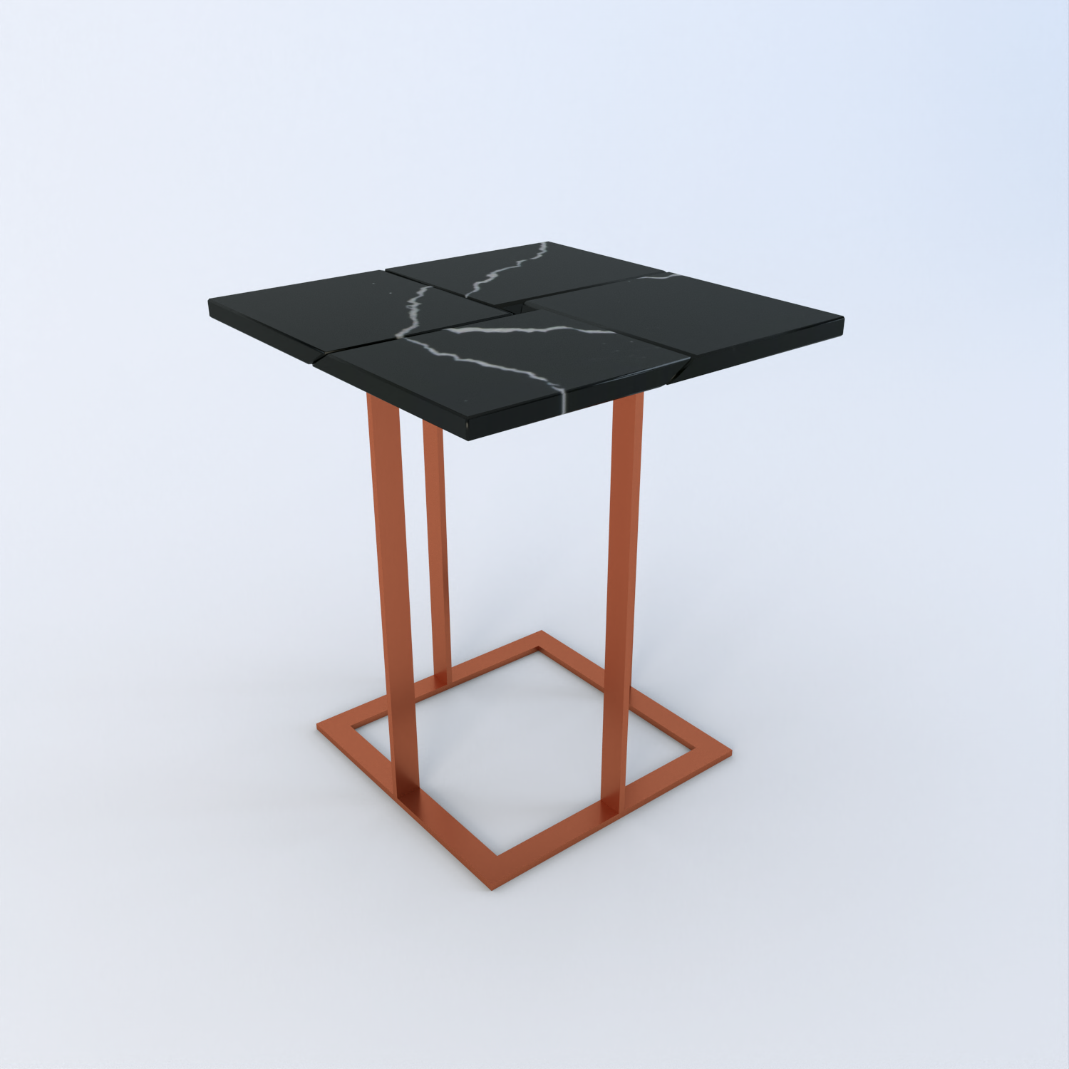 Oslo Quartz Side Table