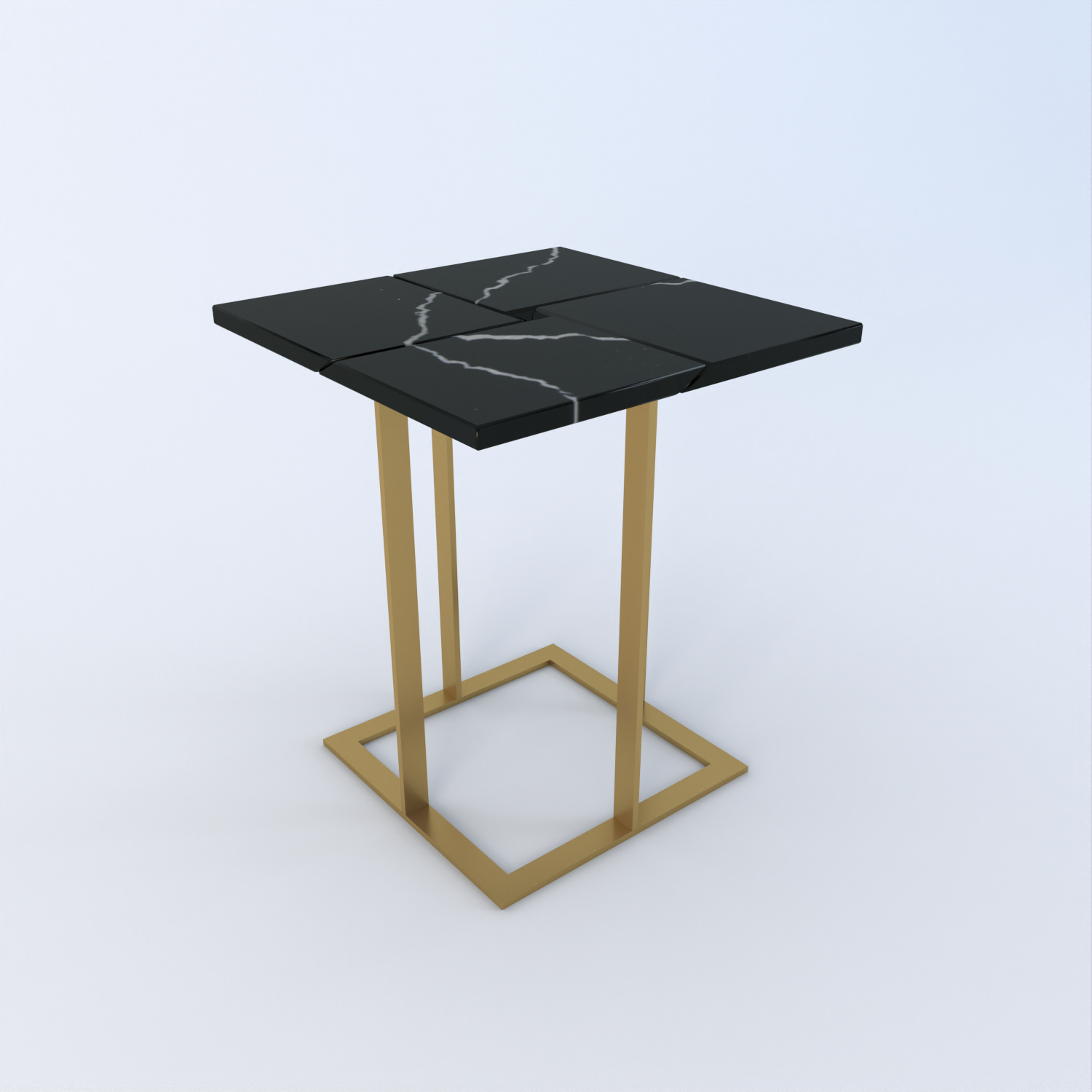 Oslo Quartz Side Table