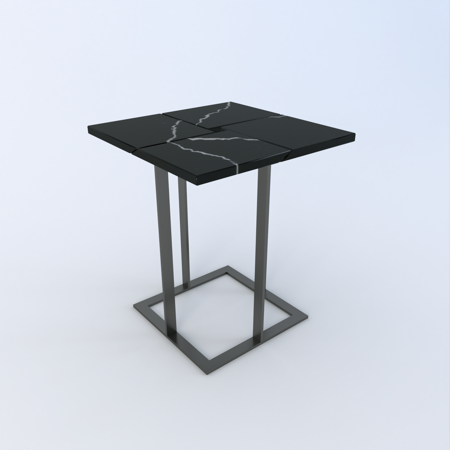 Oslo Quartz Side Table