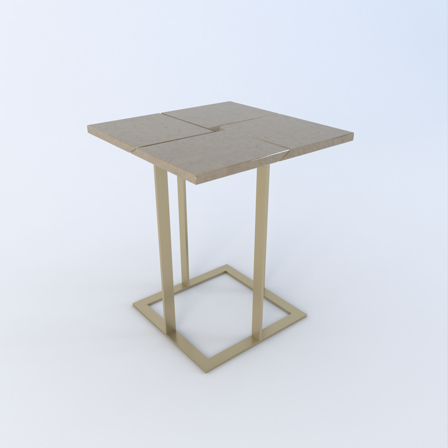 Oslo Quartz Side Table