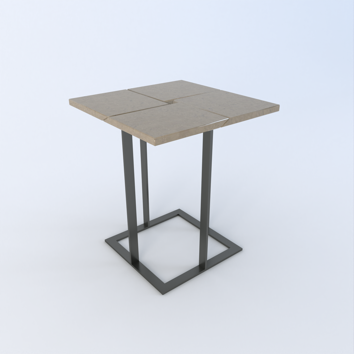 Oslo Quartz Side Table